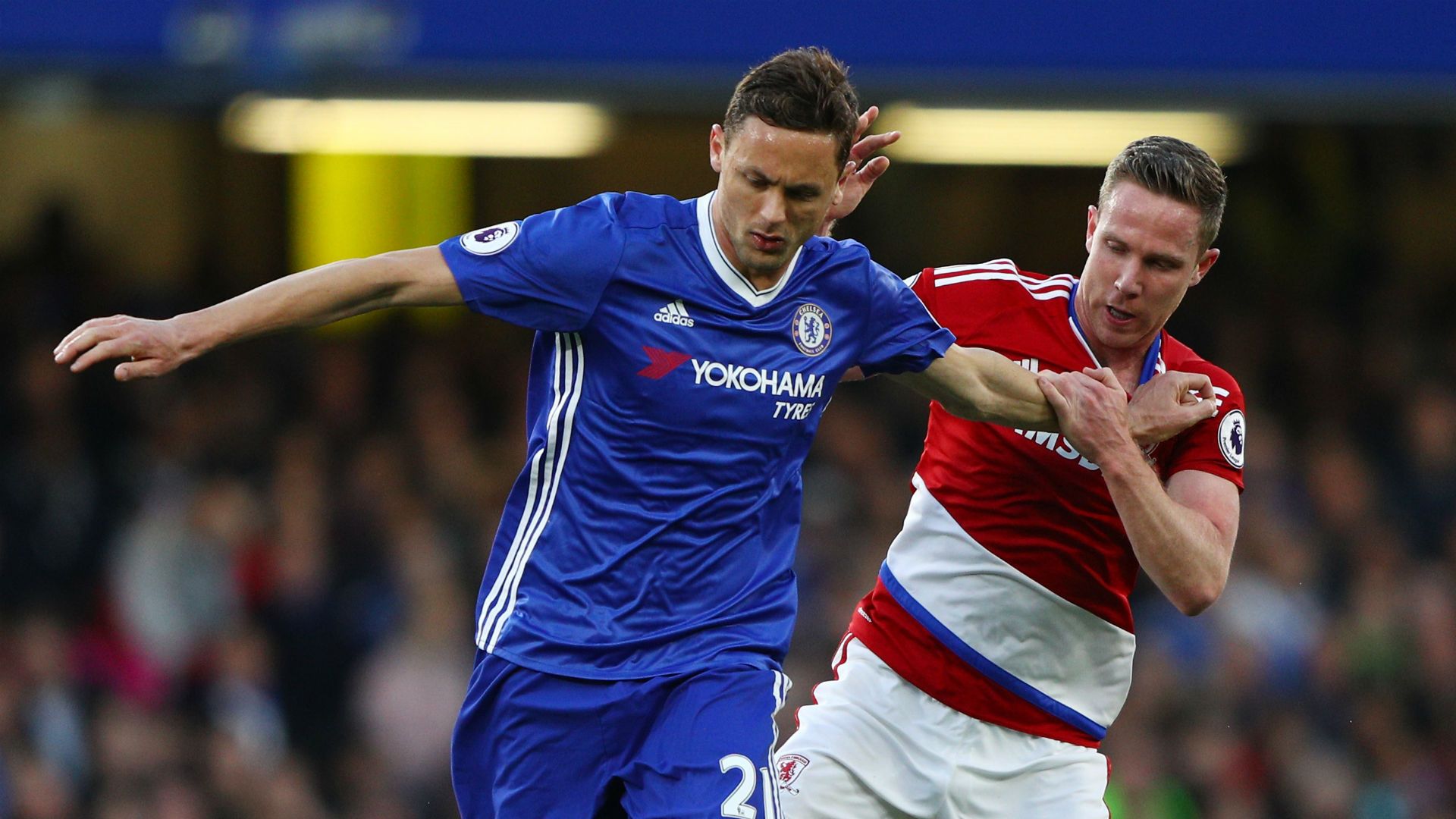 Nemanja Matic Chelsea Adam Forshaw Middlesbrough