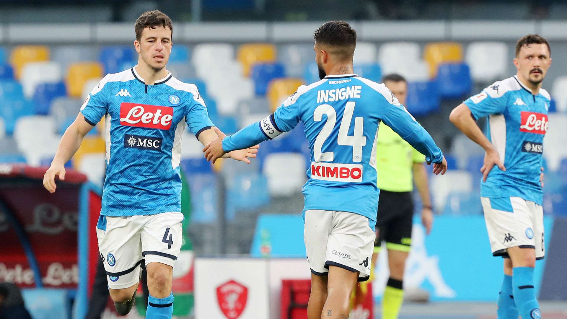 Diego Demme Lorenzo Insigne Napoli
