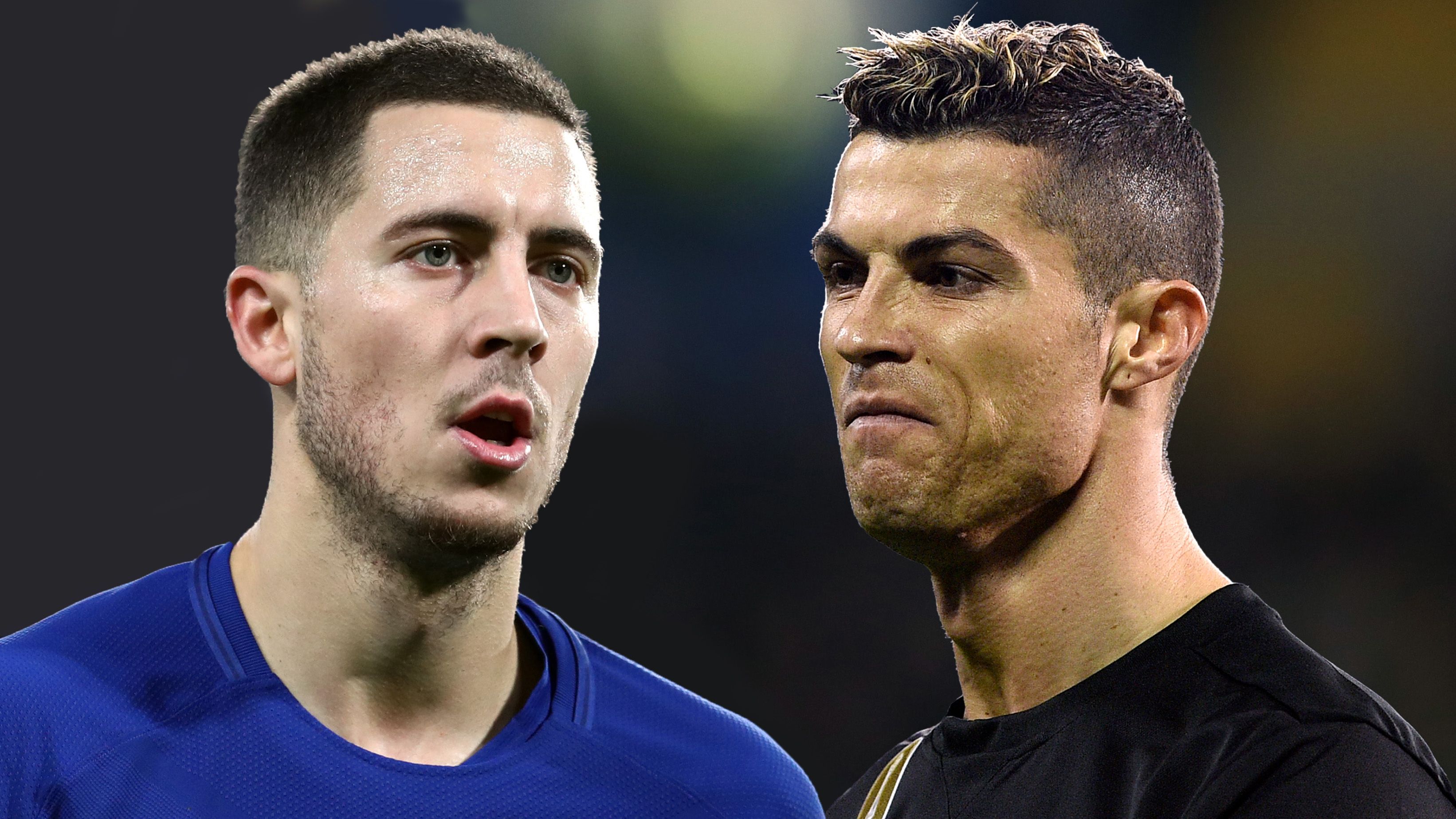 Eden Hazard Cristiano Ronaldo