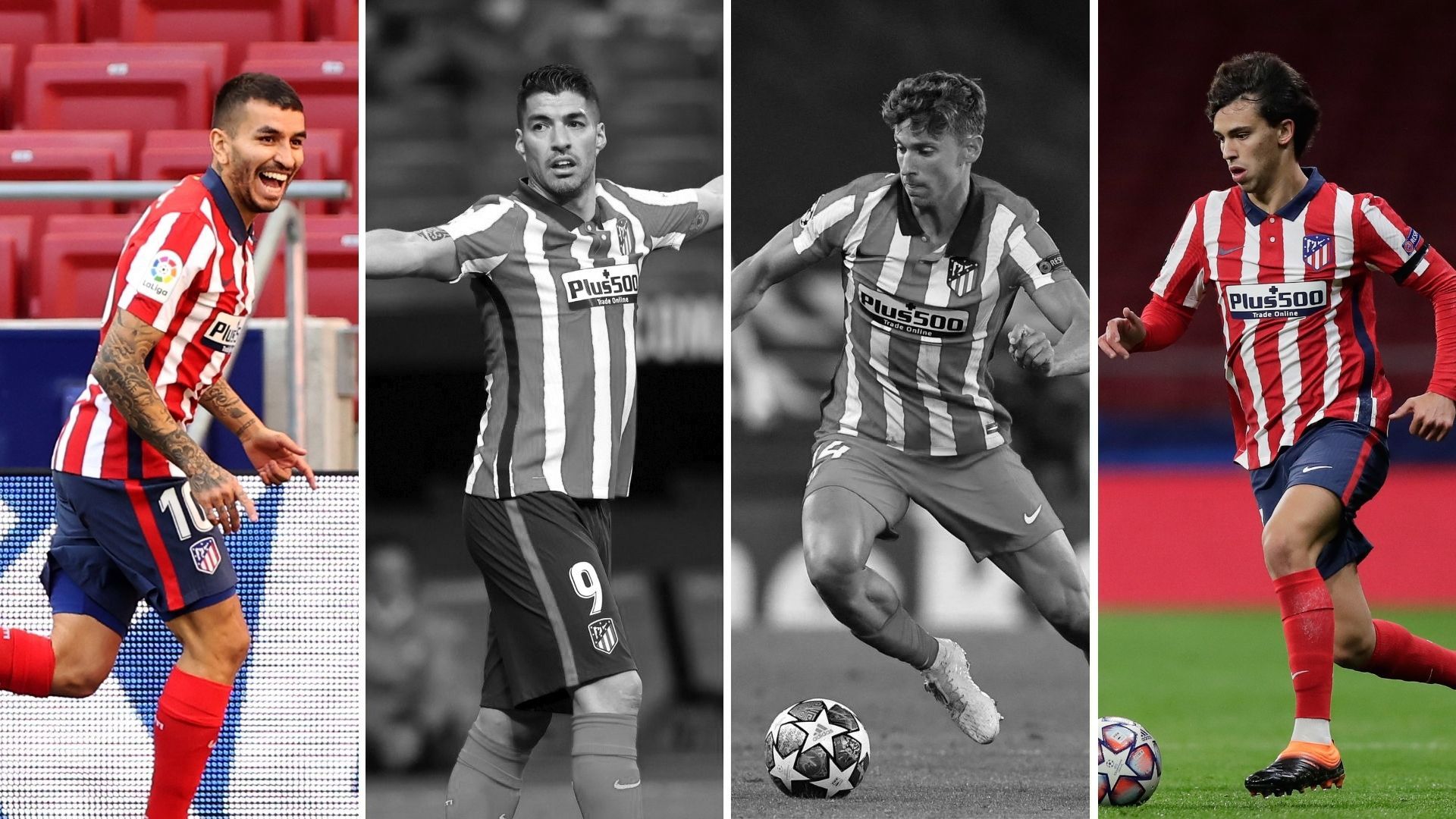 Correa, Suárez, Llorente y Joao Félix, Atlético de Madrid