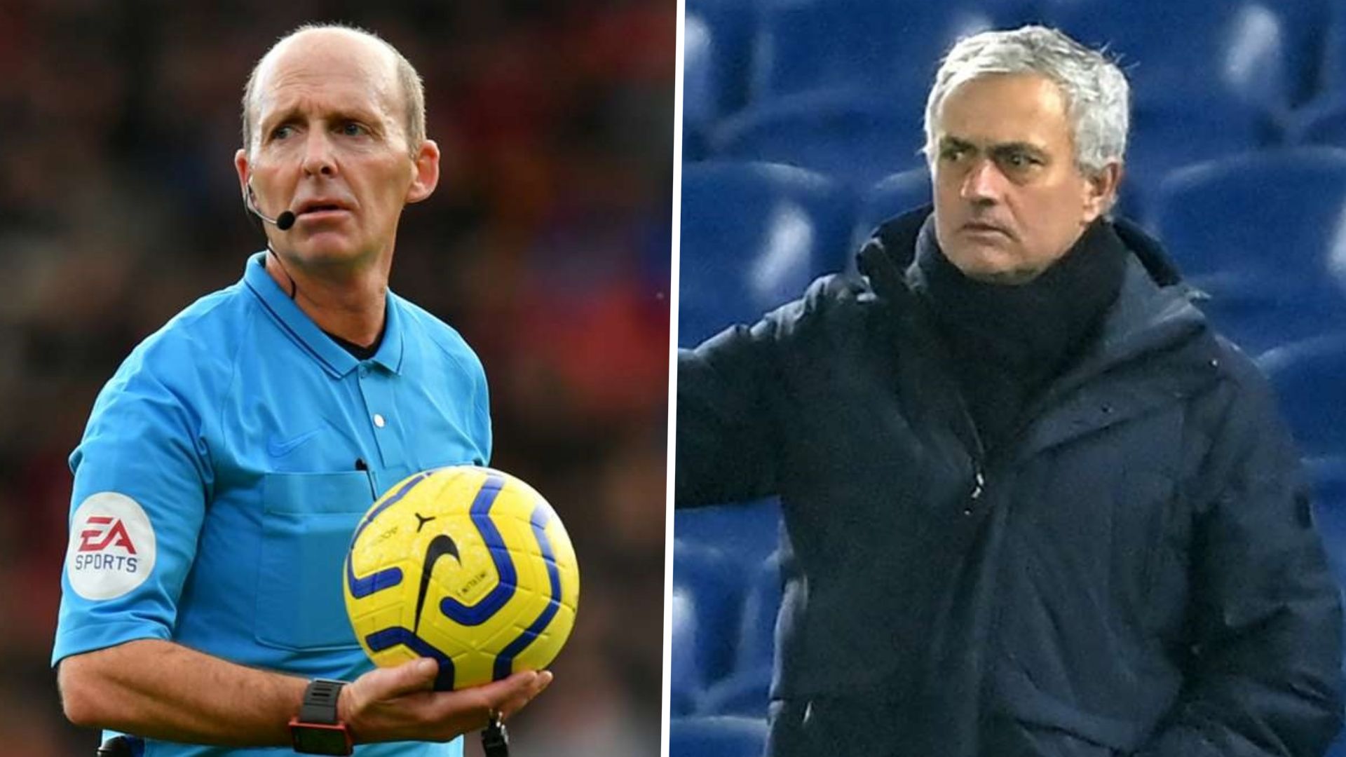 Mike Dean Jose Mourinho GFX