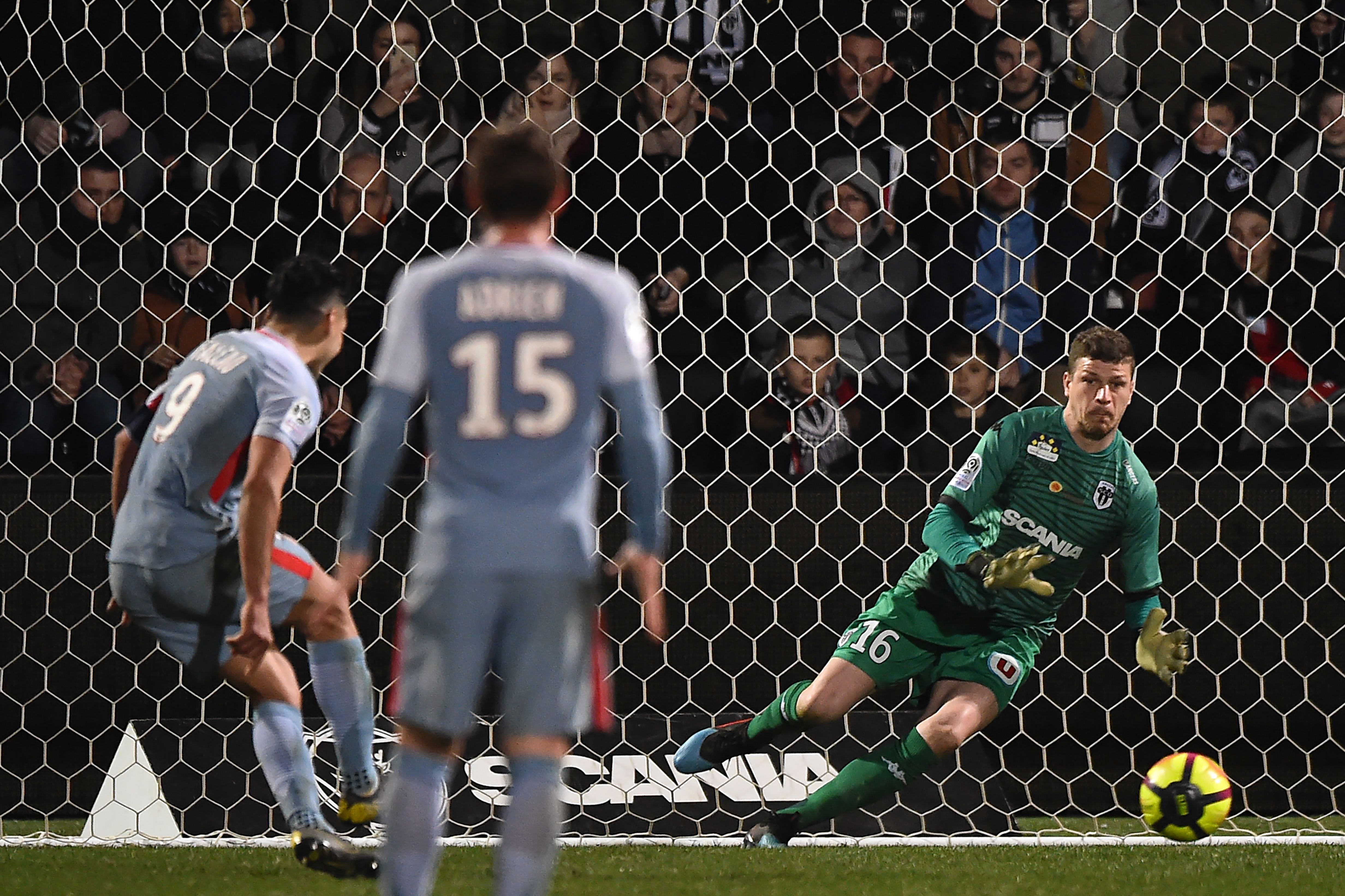 Radamel Falcao gol Monaco vs Angers Ligue 1 2019