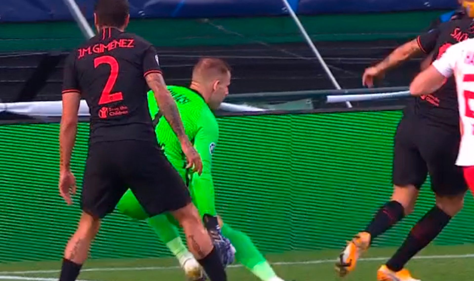Penalti Saúl Leipzig Atlético