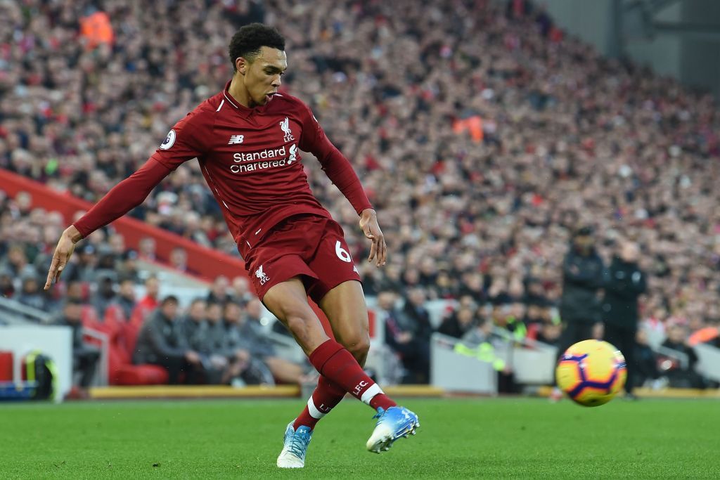 Trent Alexander Arnold Liverpool vs Newcastle Premier League 261218