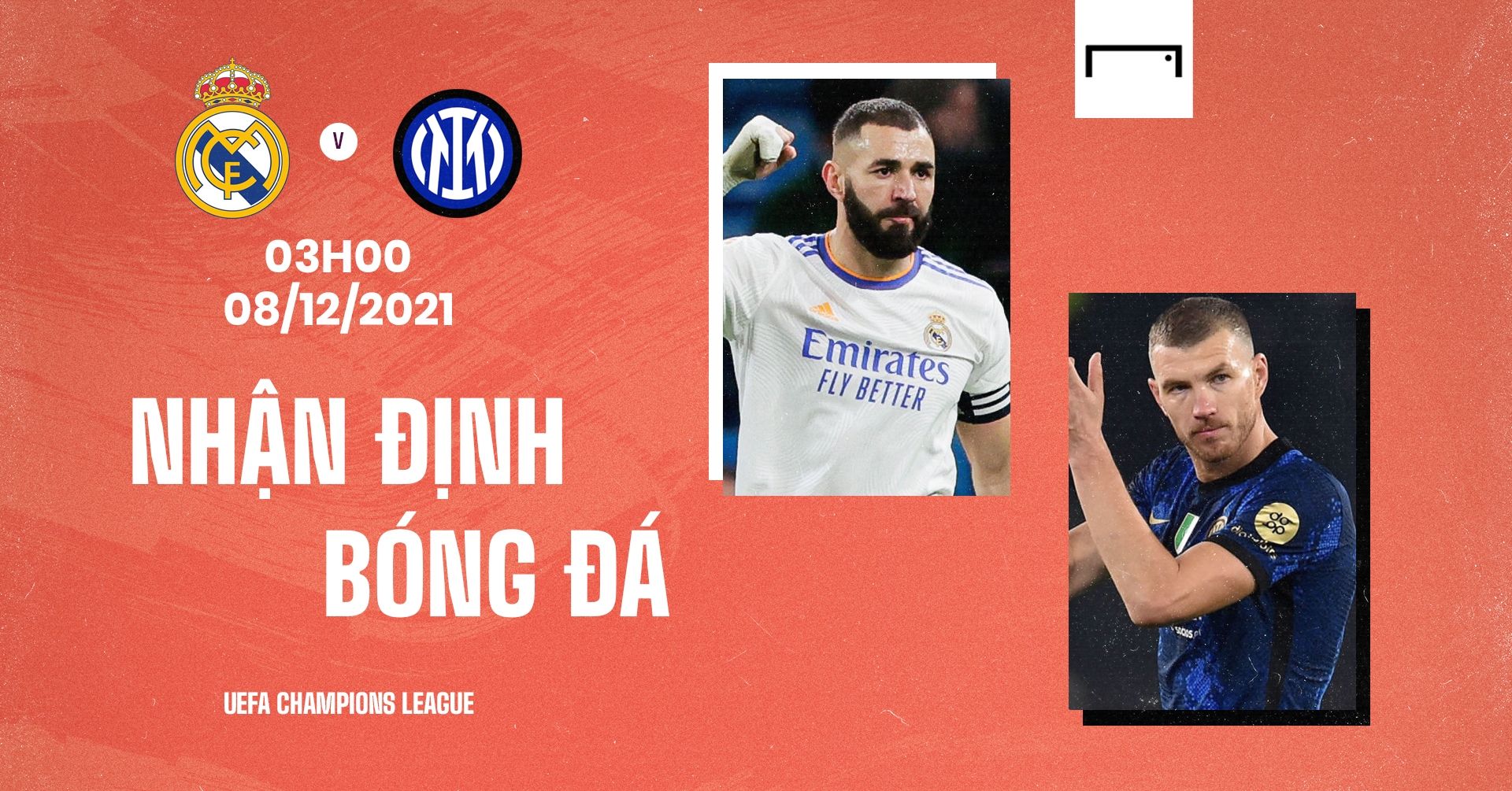 Preview Real Madrid vs Inter Milan 2021/22 UEFA Champions League GFX