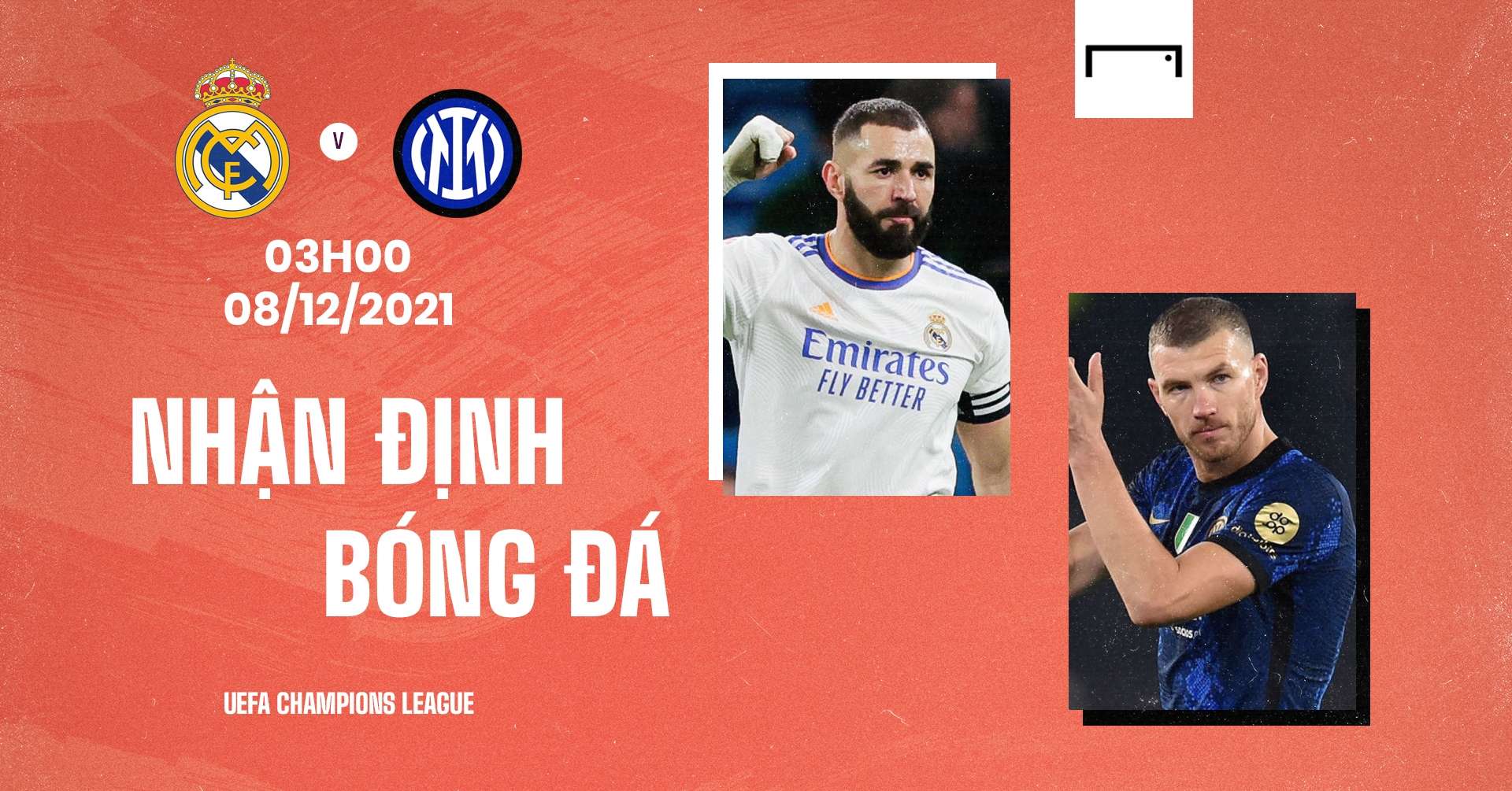 Preview Real Madrid vs Inter Milan 2021/22 UEFA Champions League GFX