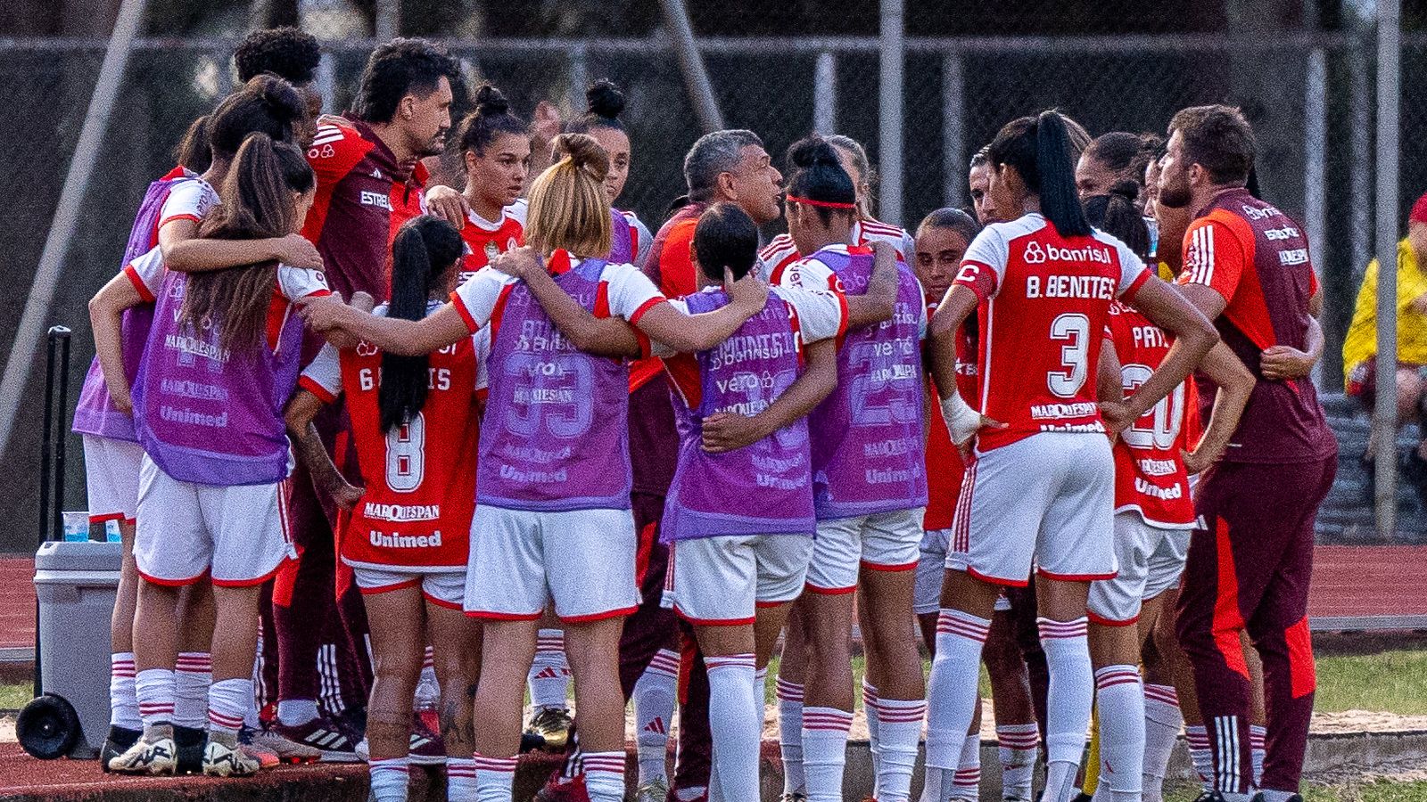 Internacional feminino, no Campeonato Gaúcho, em 2025