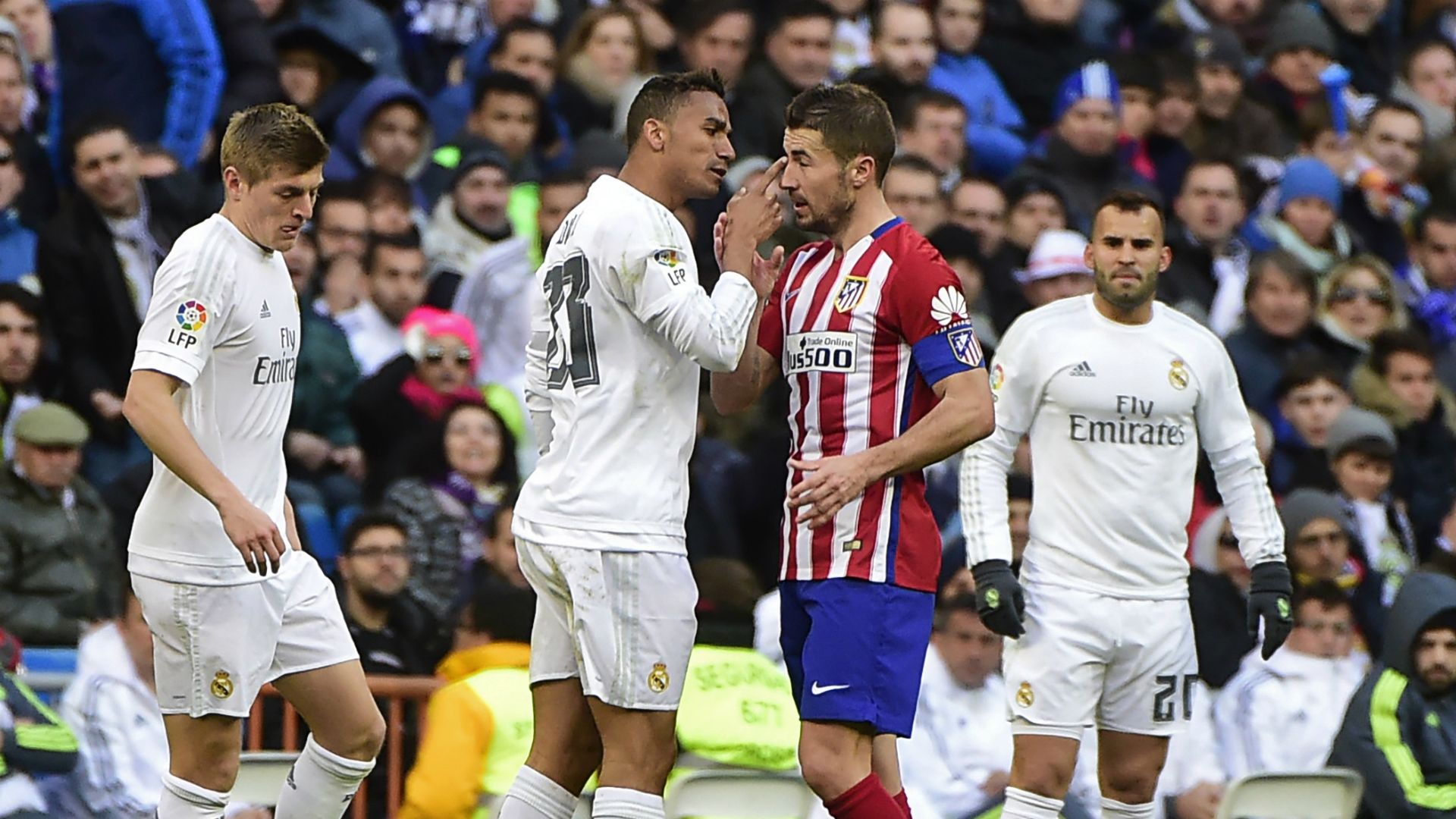 Danilo, Gabi | Real Madrid x Atlético Madrid | 27/02/2016