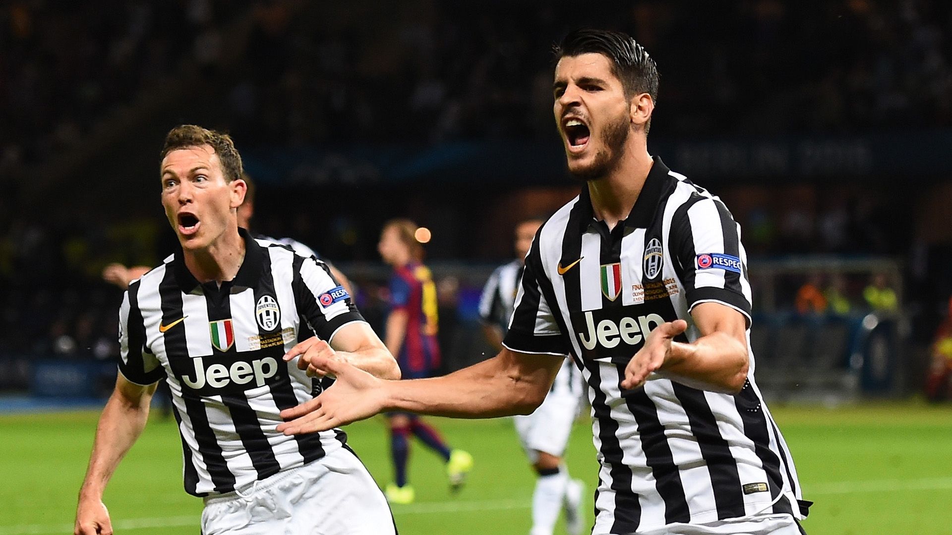 Álvaro Morata Juventus Barcelona Champions League final 06062015