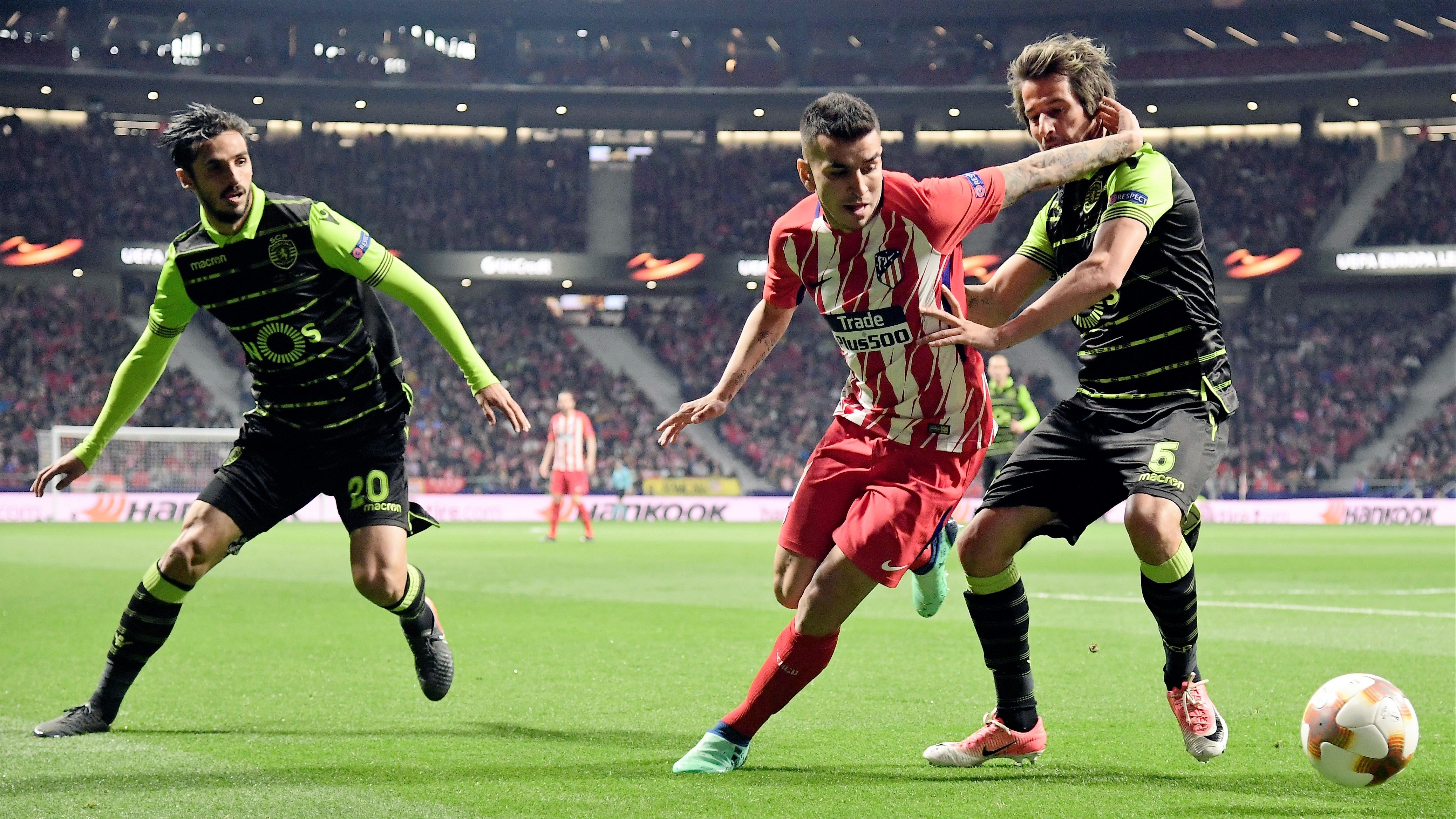Angel Correa Atletico de Madrid Sporting Portugal UEL 05042018