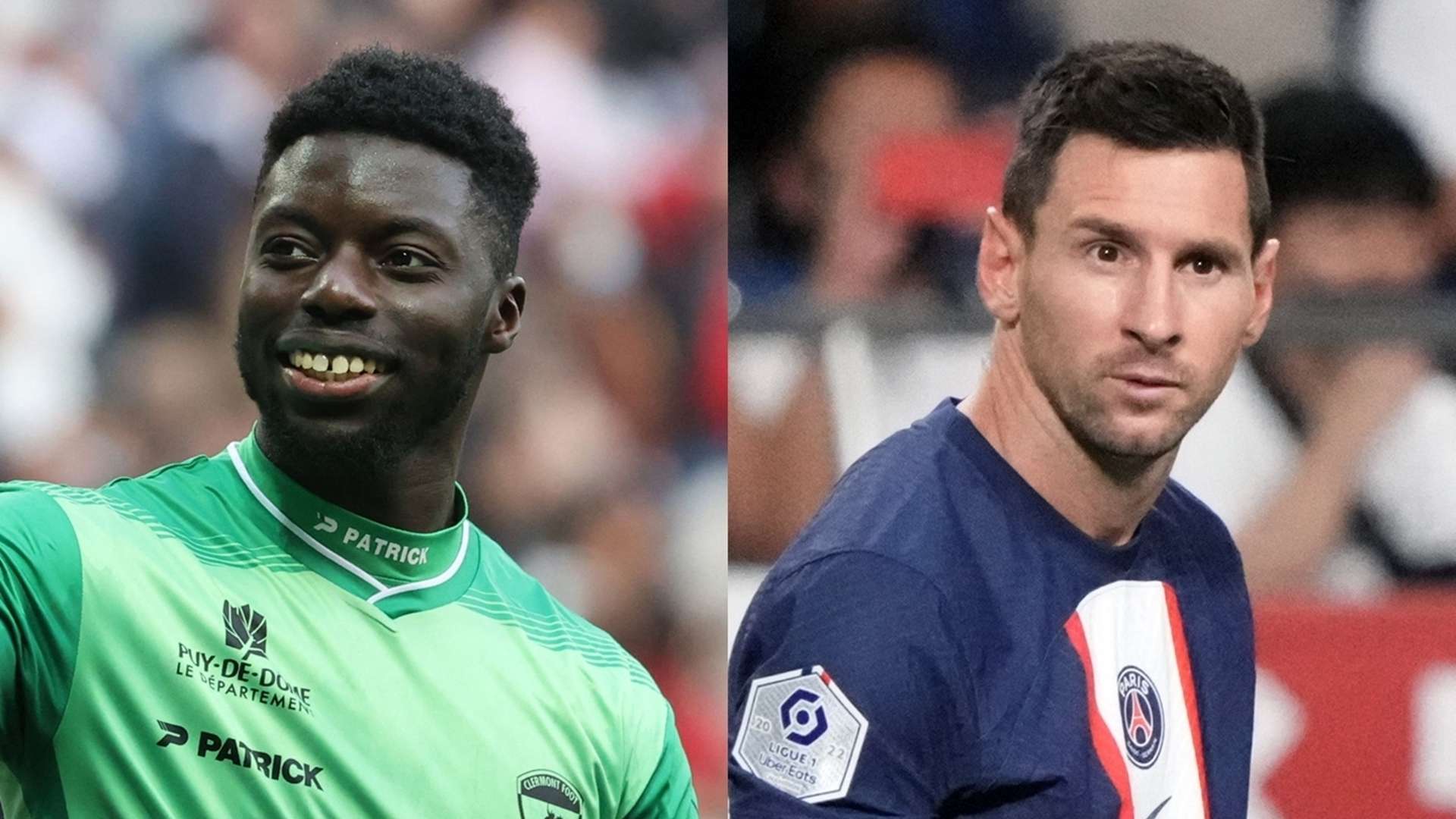 Ouparine Djoco_Clermont vs Lionel Messi_PSG