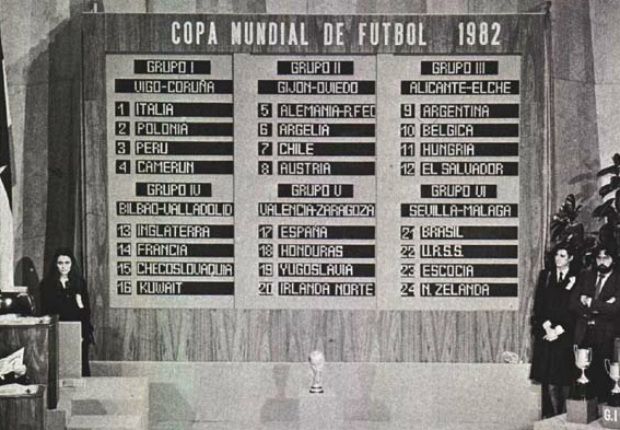 sorteo mundial 1982