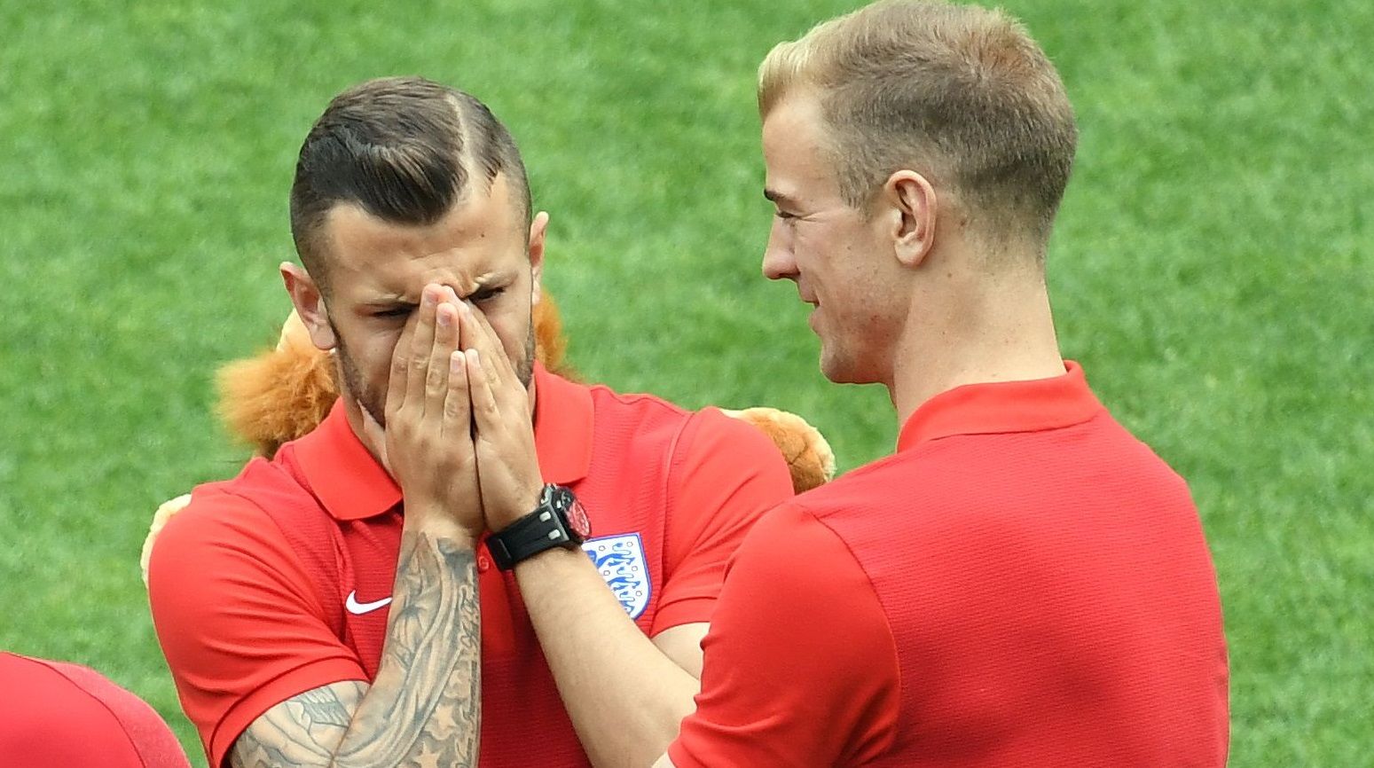 Jack Wilshere & Joe Hart