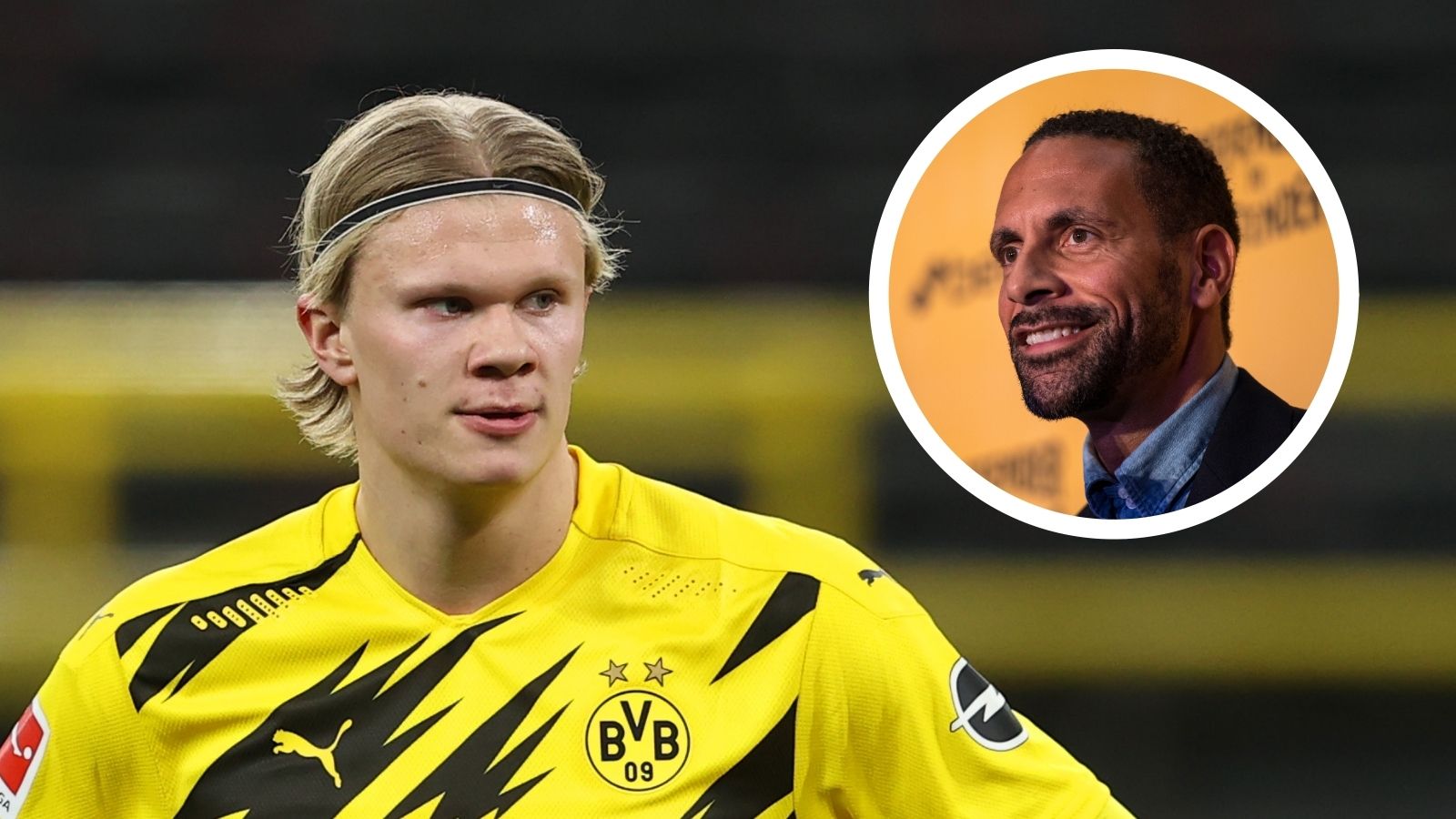 Haaland Rio Ferdinand