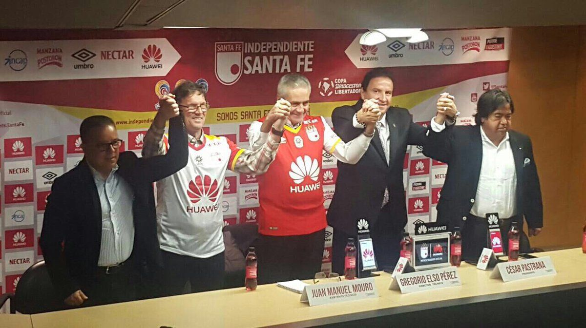 Gregorio Pérez presentación Santa Fe