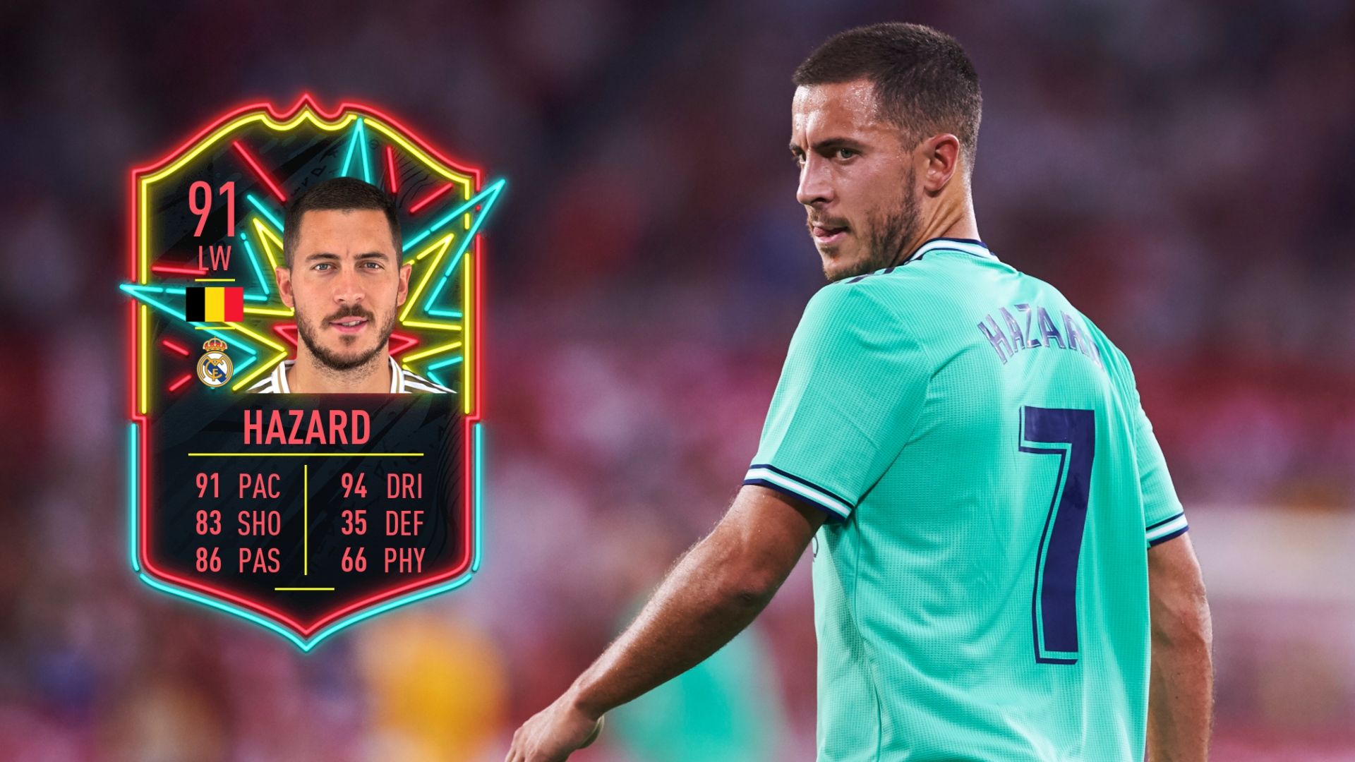 Eden Hazard Real Madrid FIFA 20