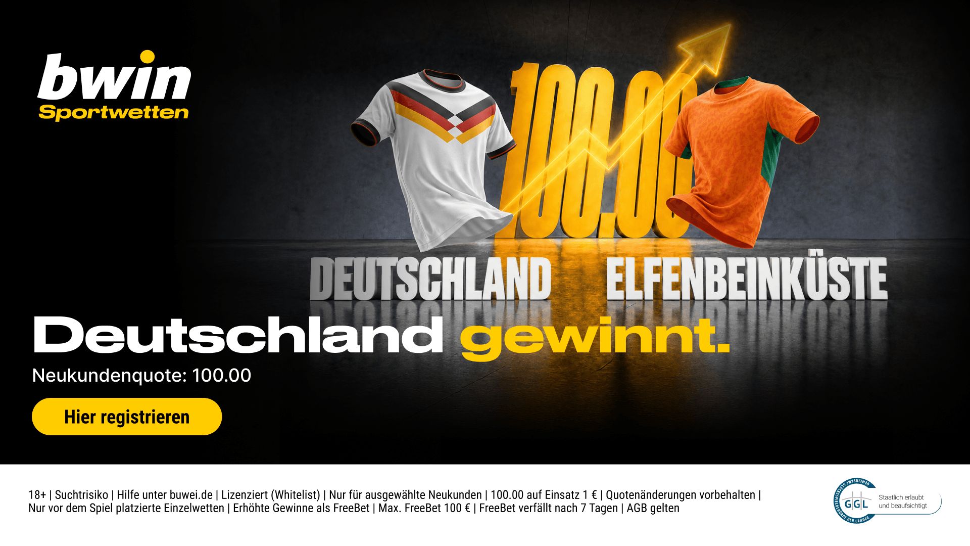Deutschland Elfenbeinküste bwin 