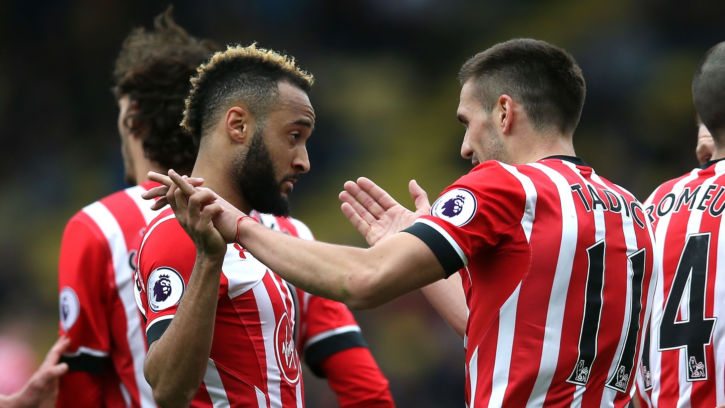 Nathan Redmond Dusan Tadic Southampton