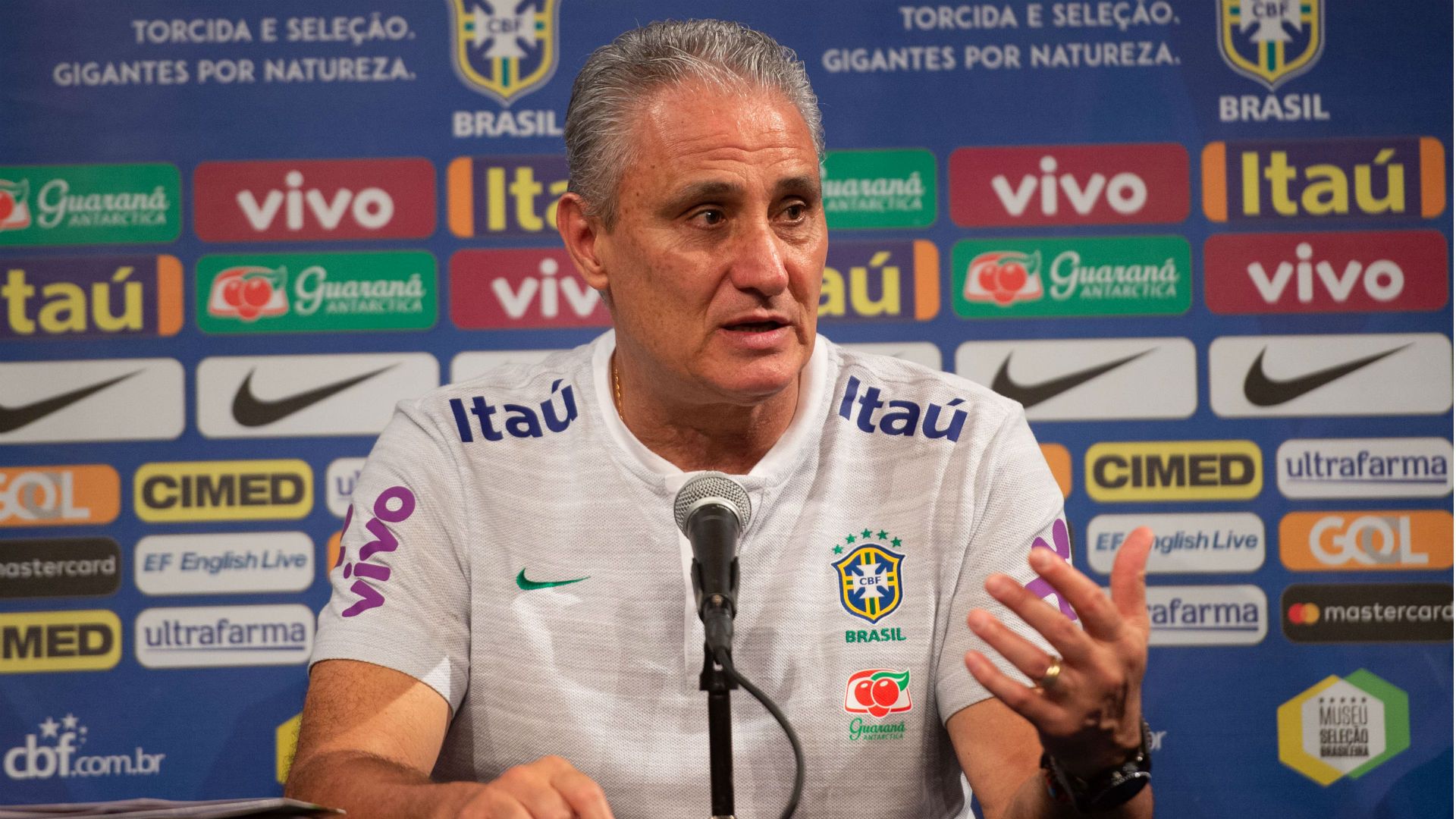 Tite Seleção Brasil 06 09 2018