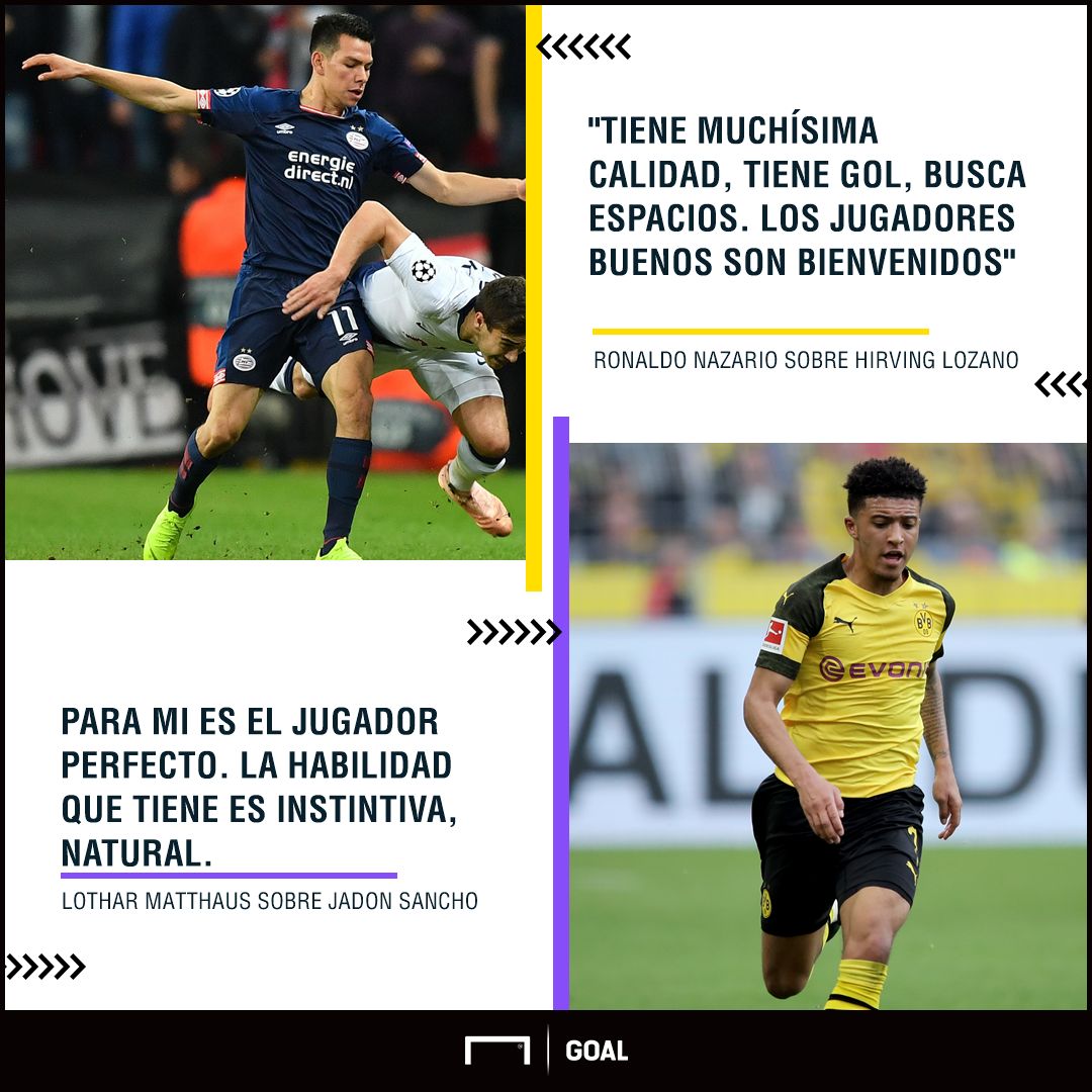Jadon Sancho Hirving Lozano