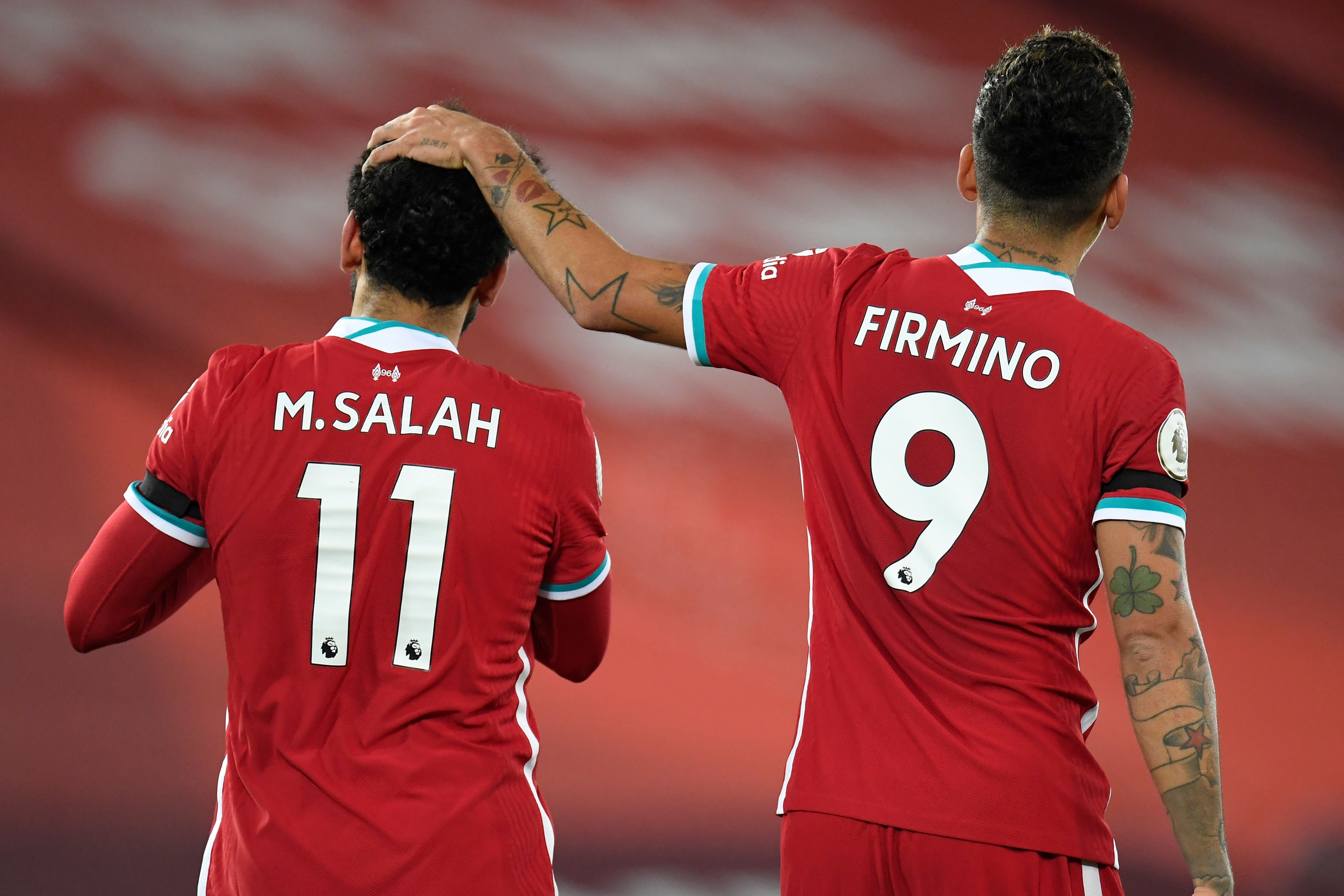 Roberto Firmino Mohamed Salah