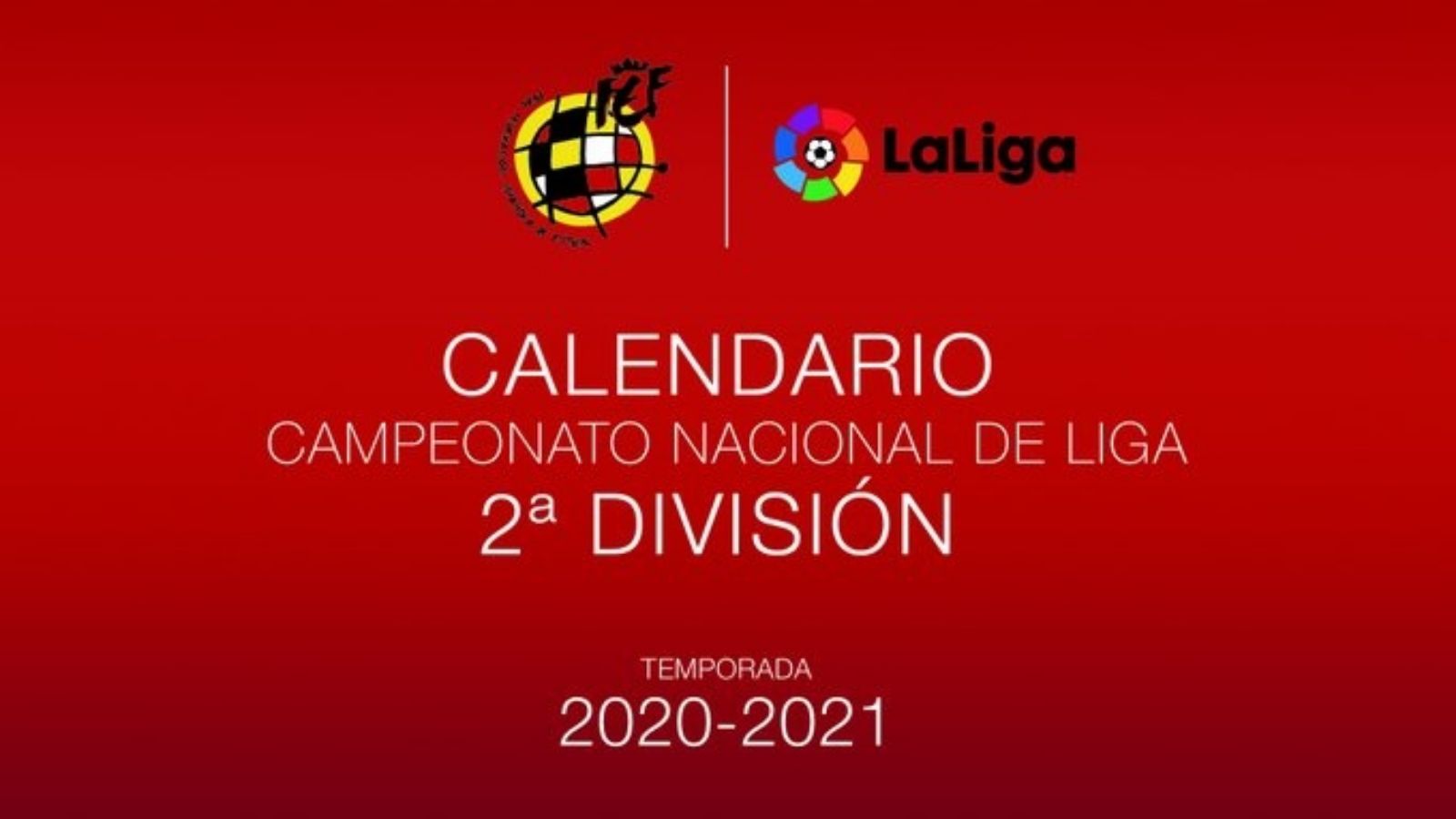 Segunda División calendario
