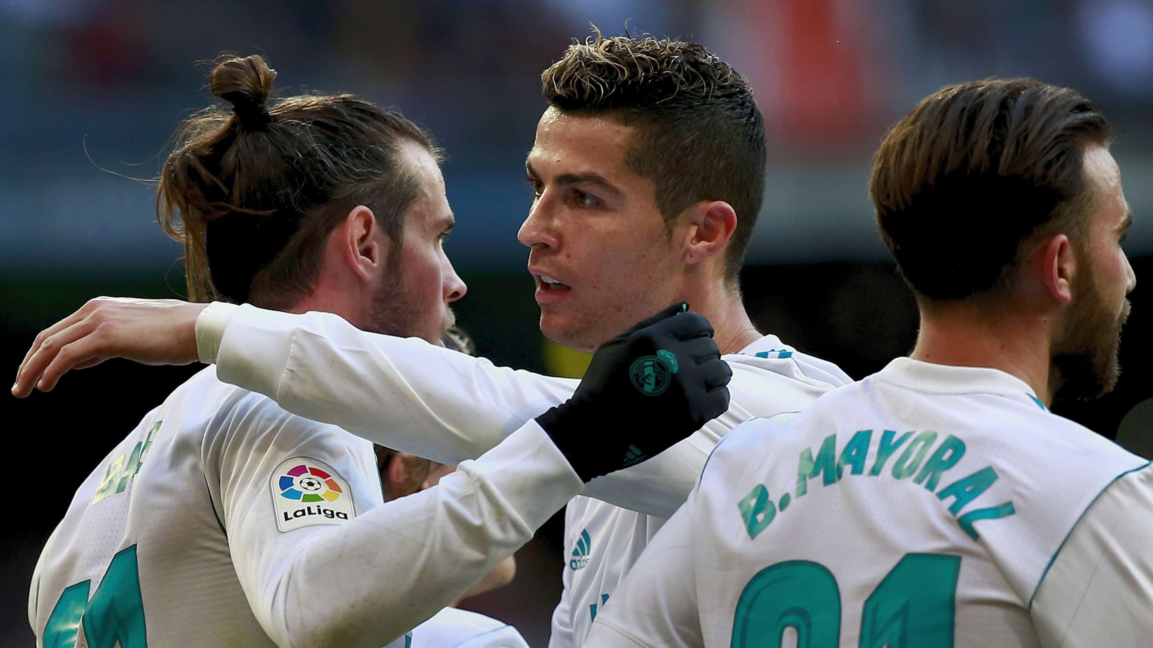 Real Madrid Cristiano Ronaldo Gareth Bale Mayoral 21012018