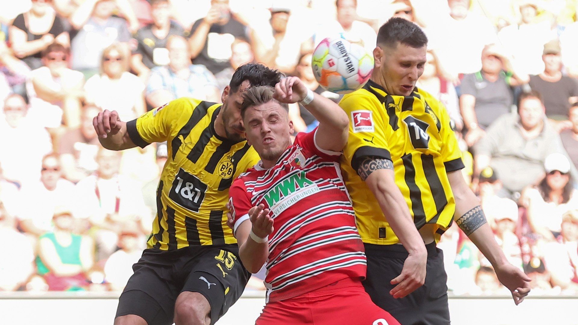 Hummels Süle Dortmund Augsburg