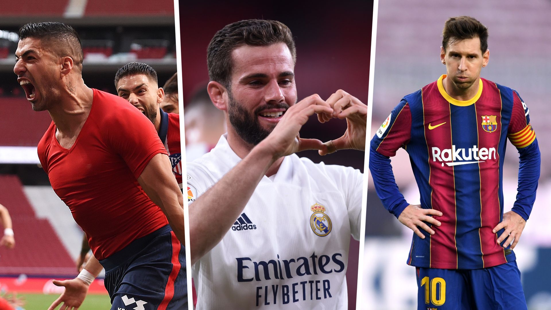 Atletico - real madrid - barcelona