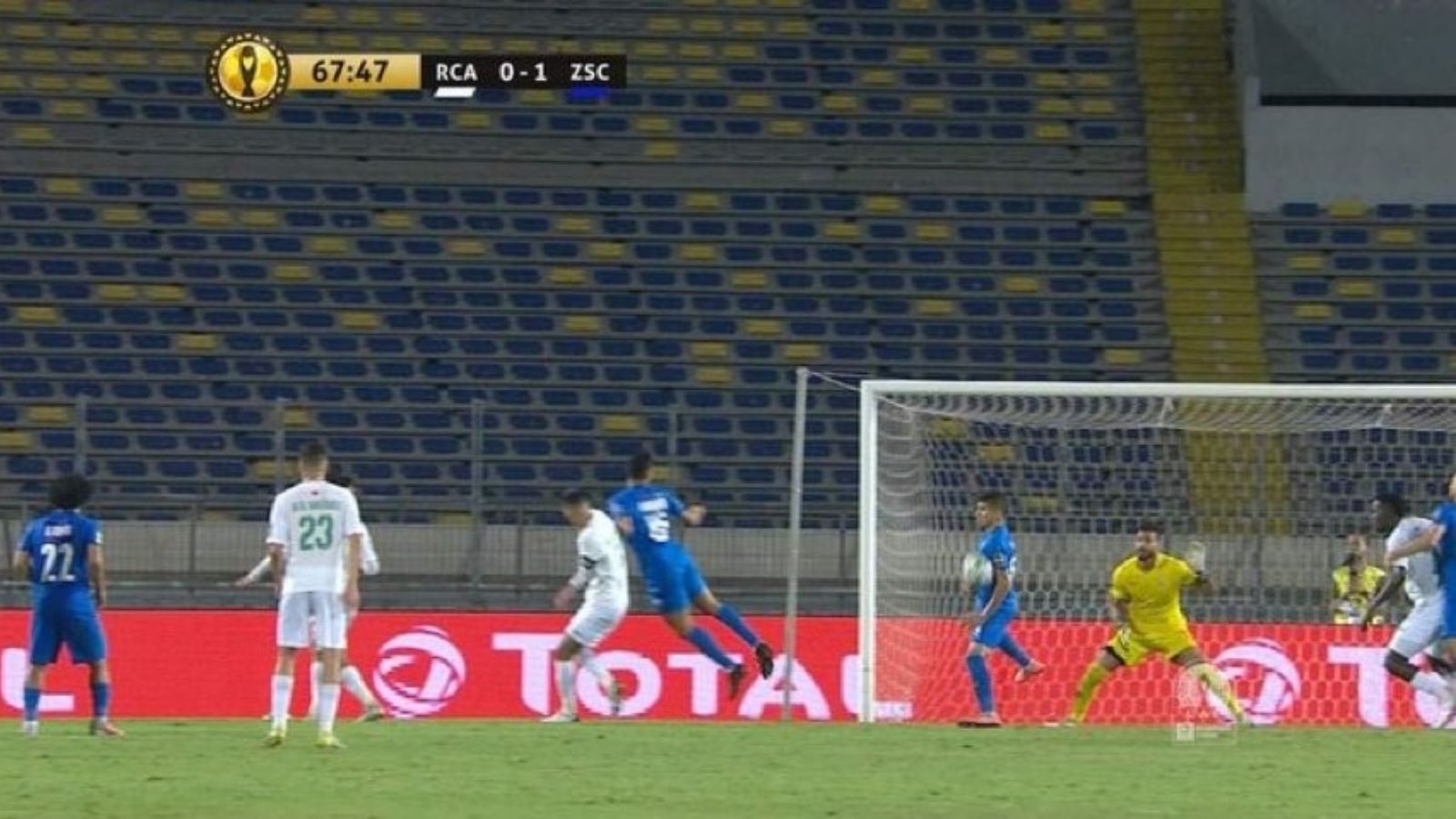 الزمالك - الرجاء الحكم