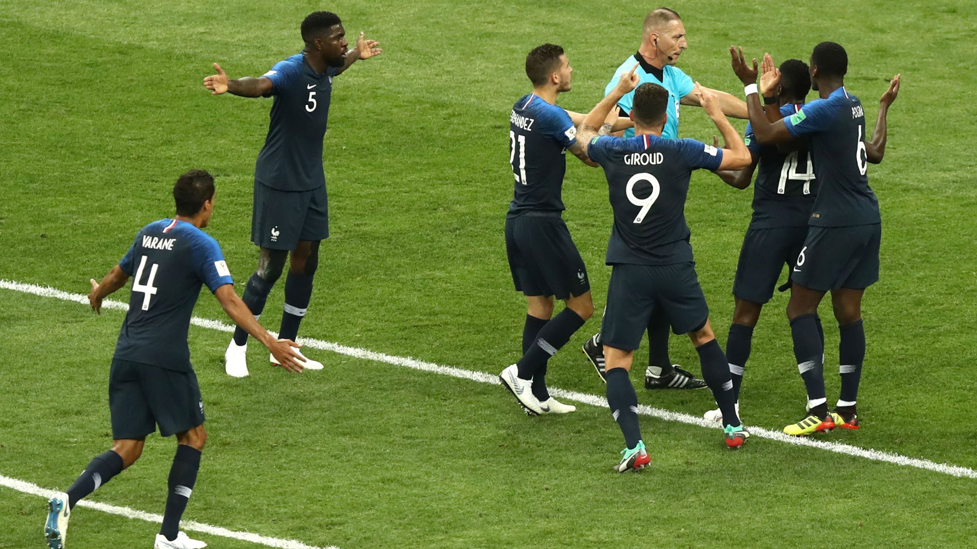 Nestor Pitana France Croatia World Cup 2018 Final 15072018