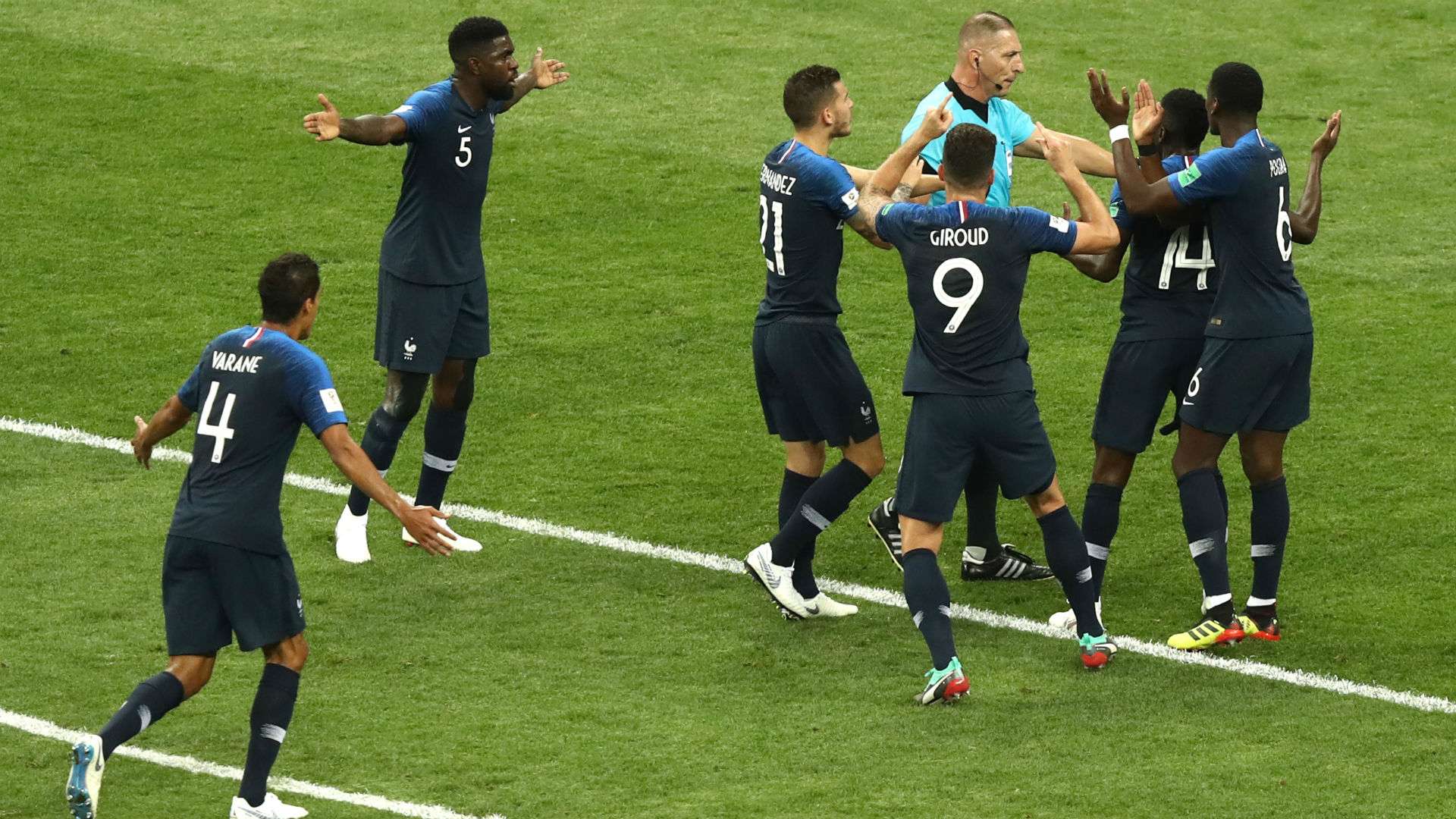 Nestor Pitana France Croatia World Cup 2018 Final 15072018