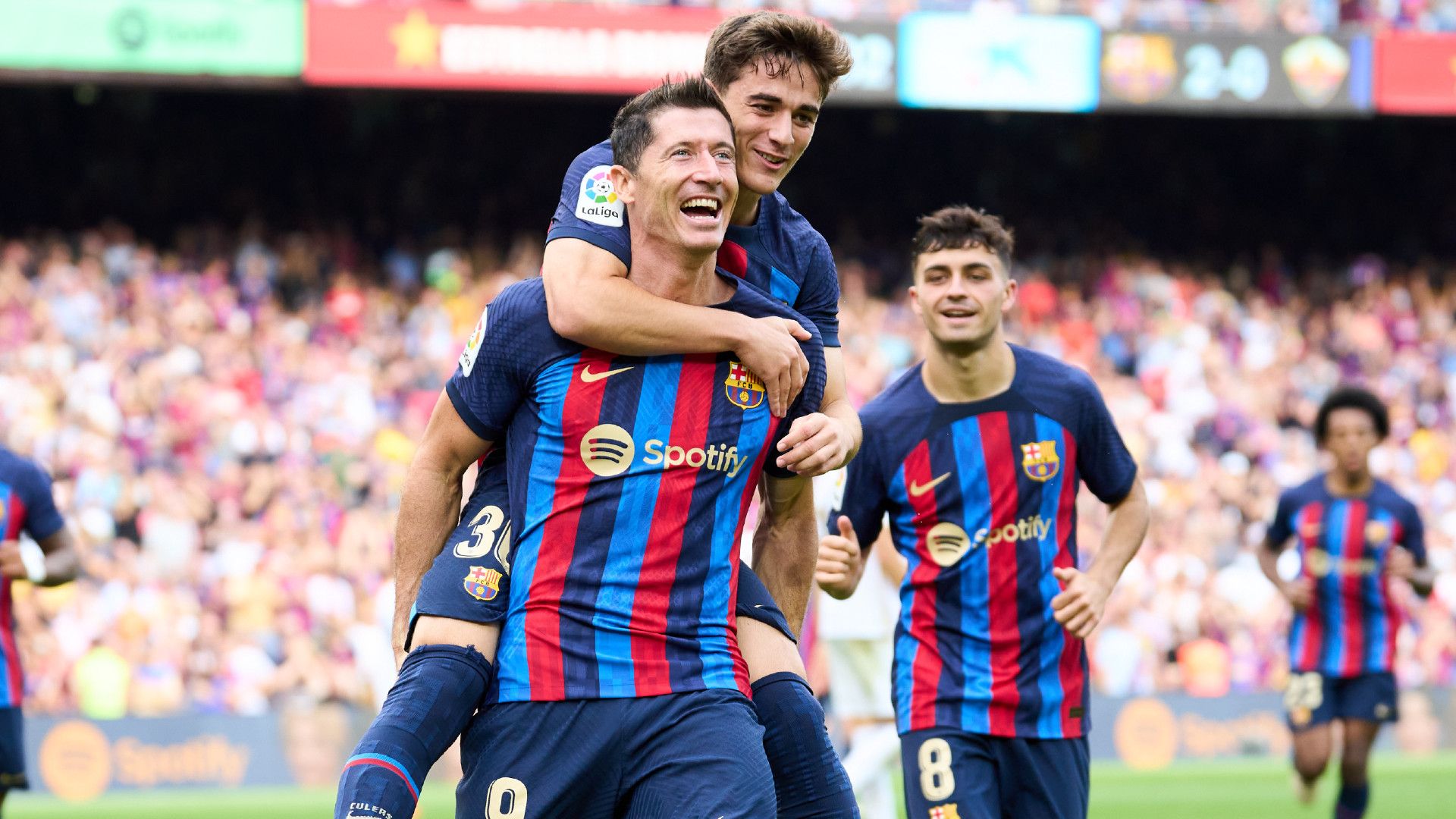 ROBERT LEWANDOWSKI BARCELONA LALIGA 17092022