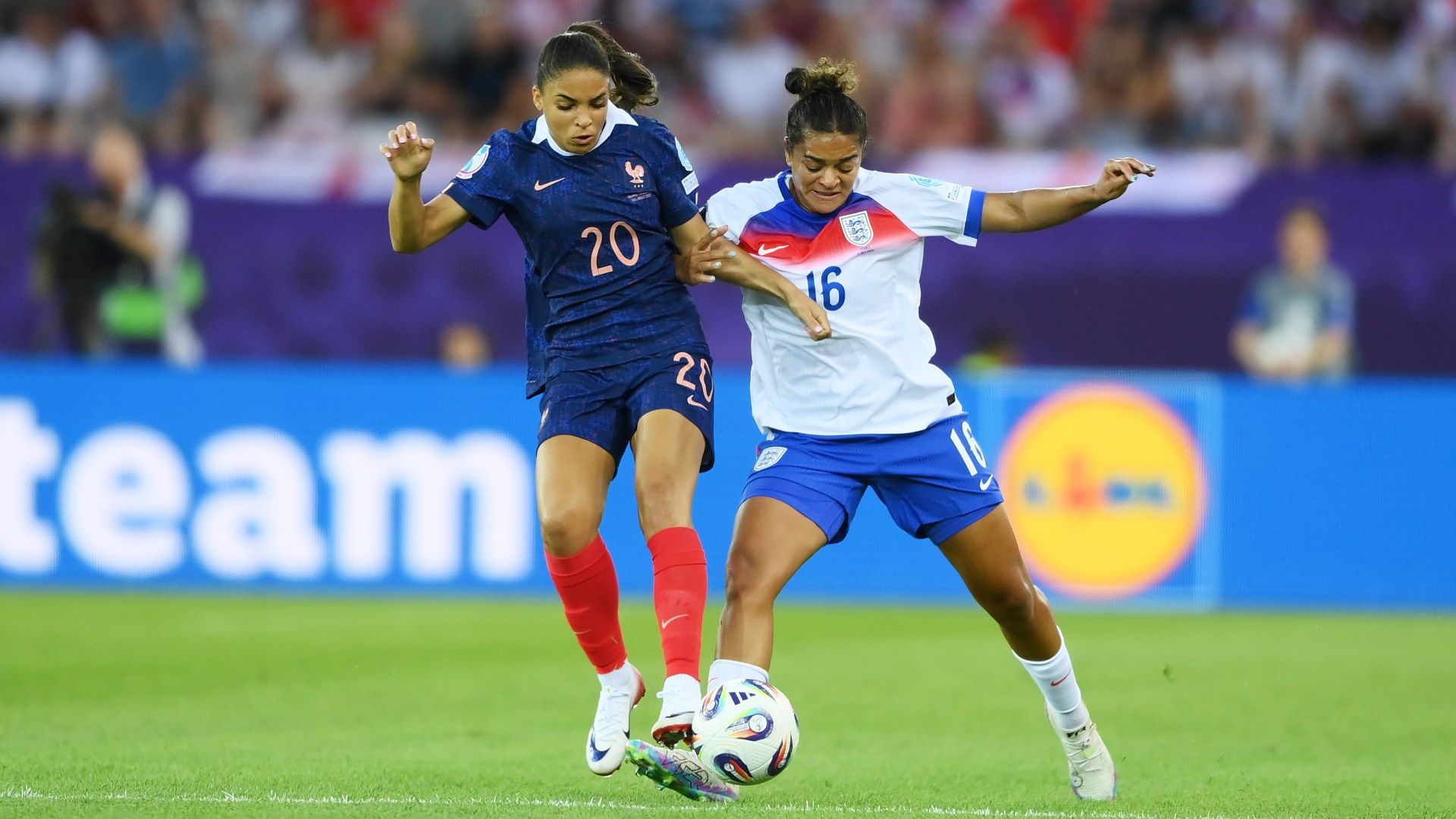 Delphine Cascarino Jess Carter France England Women 2025