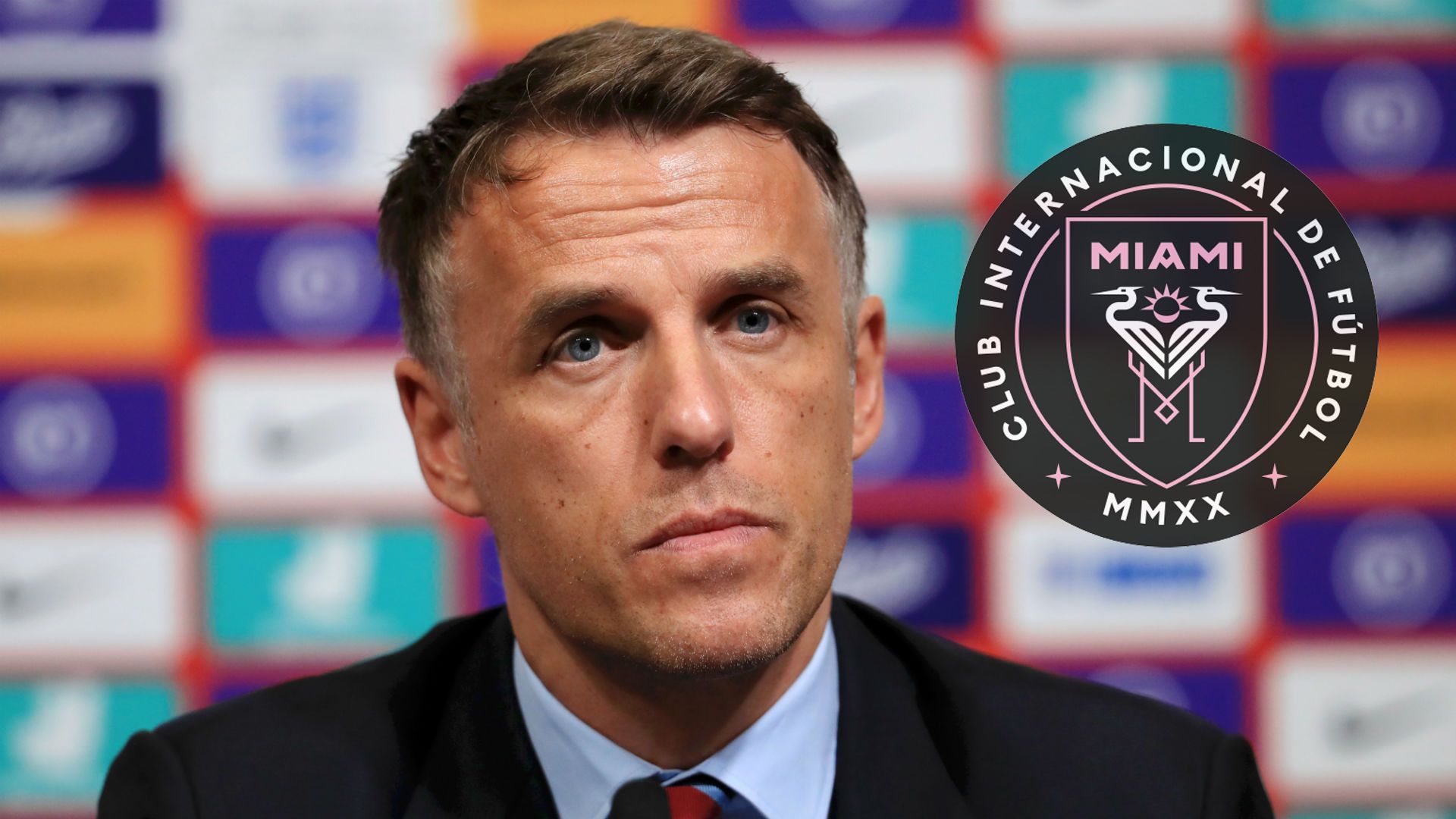 Phil Neville Inter Miami badge composite 2021