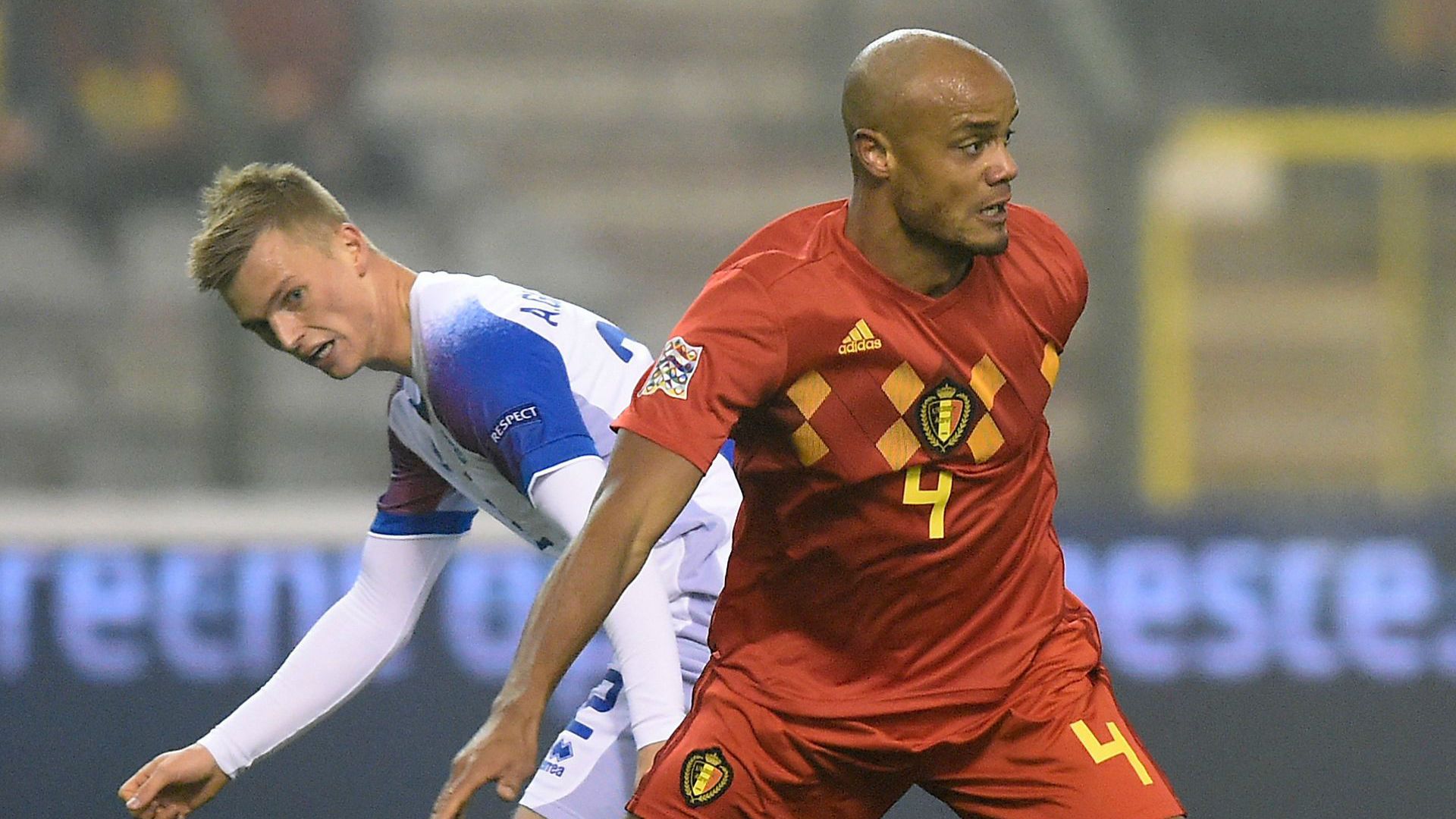 Kompany Belgium Iceland