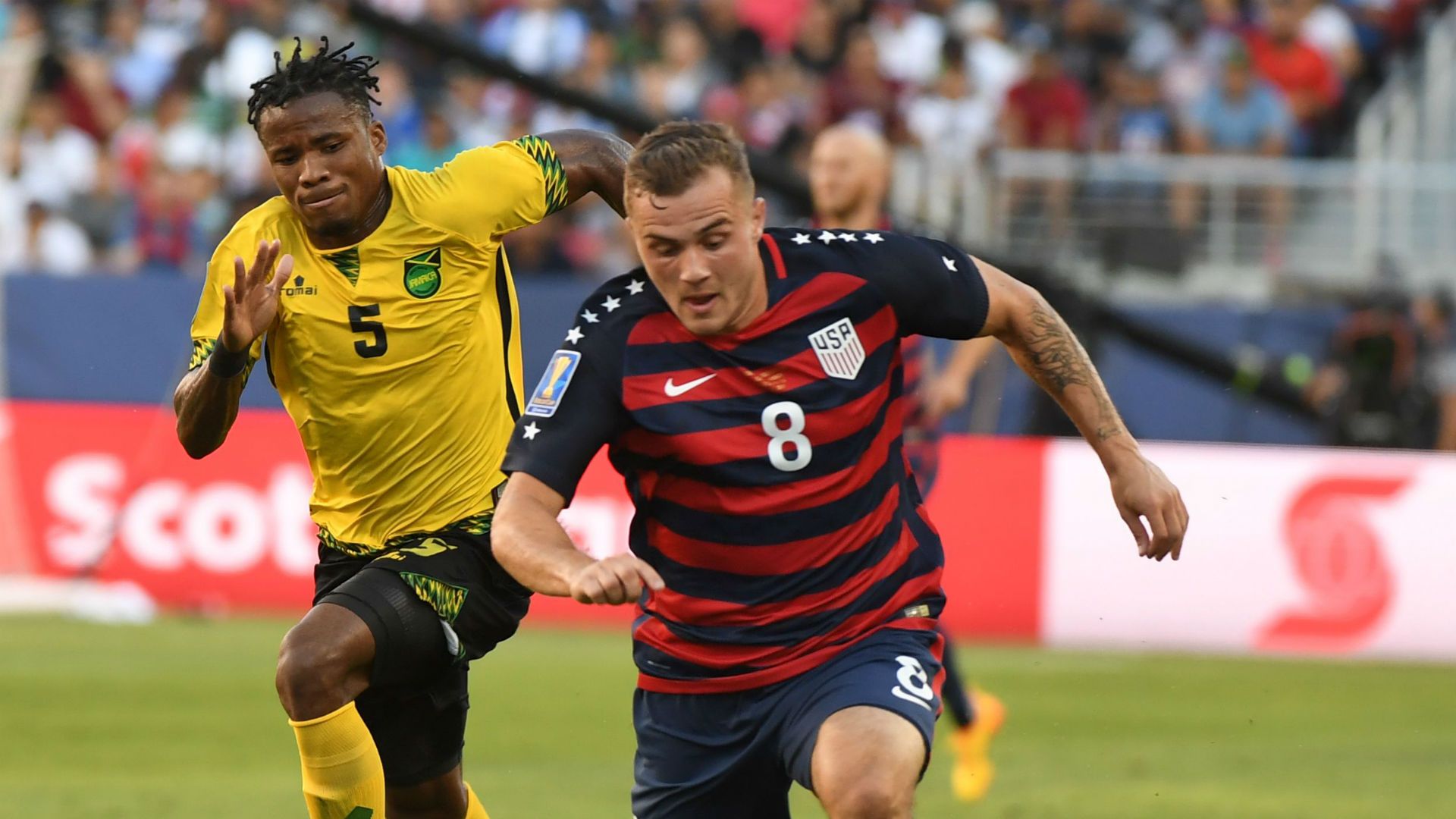 Jordan Morris Alvas Powell USA Jamaica Gold Cup