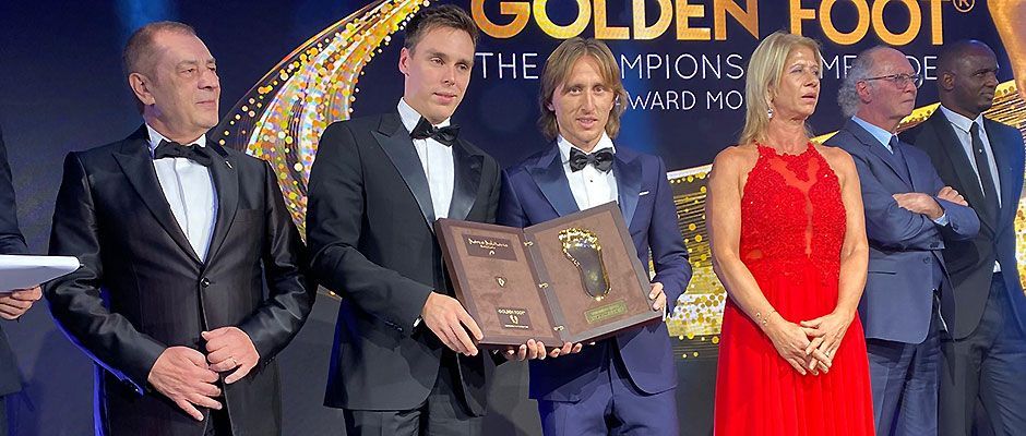 Luka Modric Golden Foot