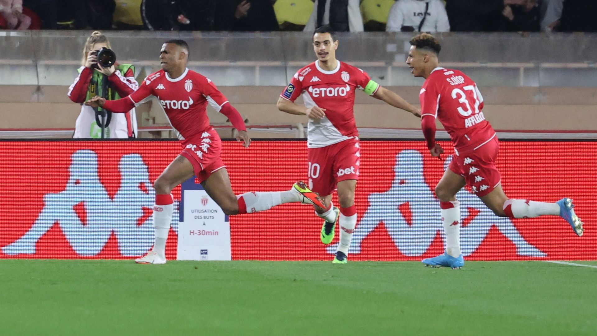Wissam Ben Yeder Monaco Lyon Ligue 1