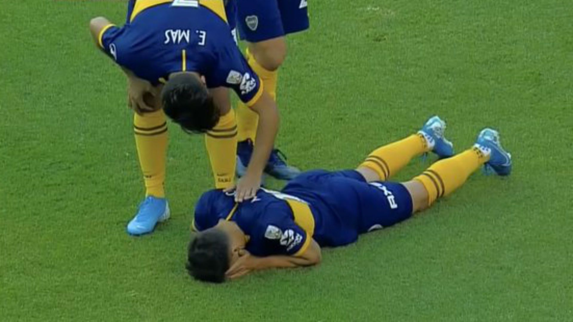 CAPTURA Mauro Zarate lesion Liga de Quito Boca Copa Libertadores 21082019