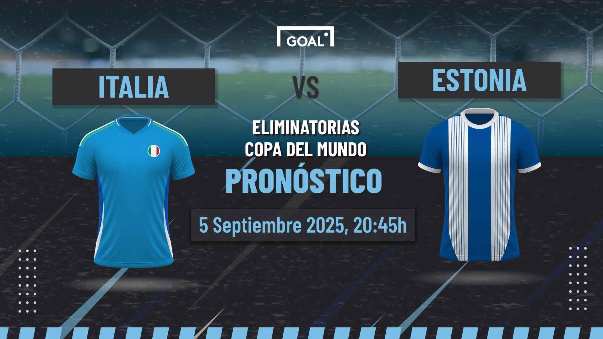 Italia vs Estonia Pronóstico y Apuestas Eliminatorias Copa del Mundo  05-09-25