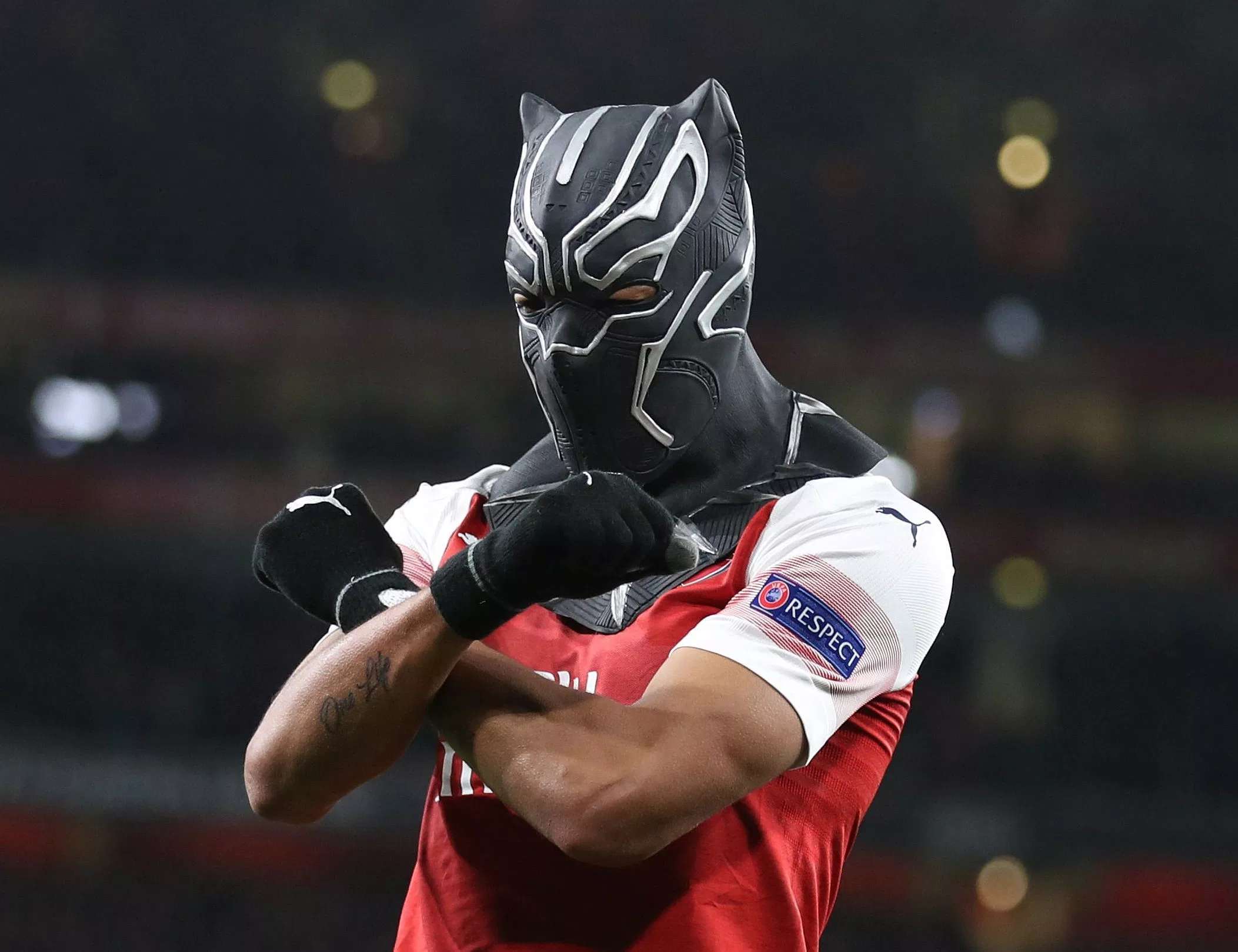 Aubameyang Arsenal Black Panther