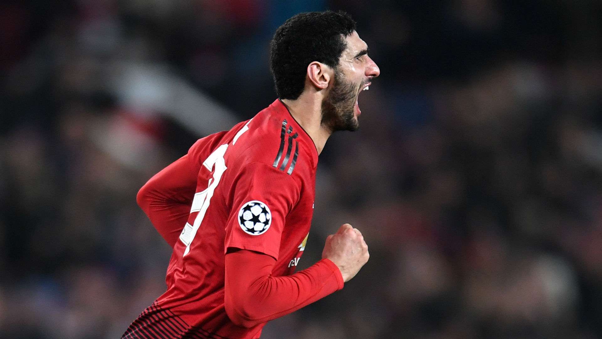 Marouane Fellaini Manchester United Young Boys Champions League 27112018