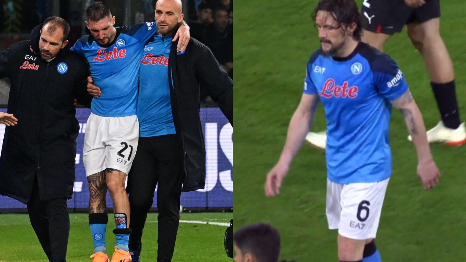 Politano Mario Rui Napoli Milan