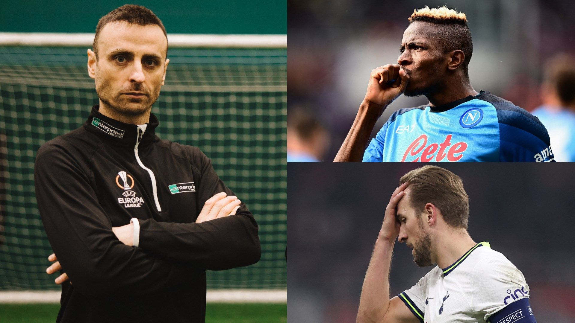 Berbatov Osimhen Kane GFX