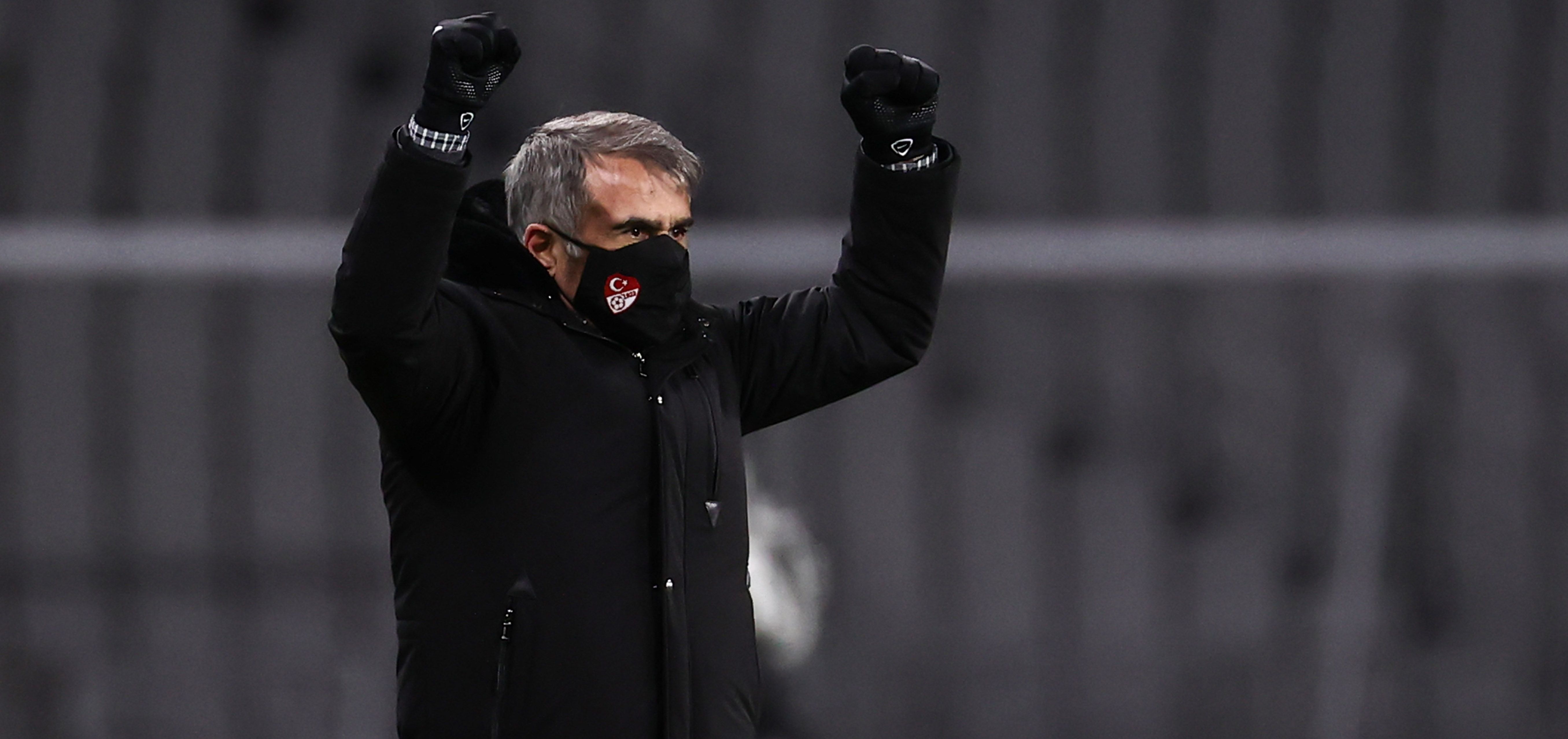 Senol Gunes Turkey Coach vs. Netherlands 03/24/21