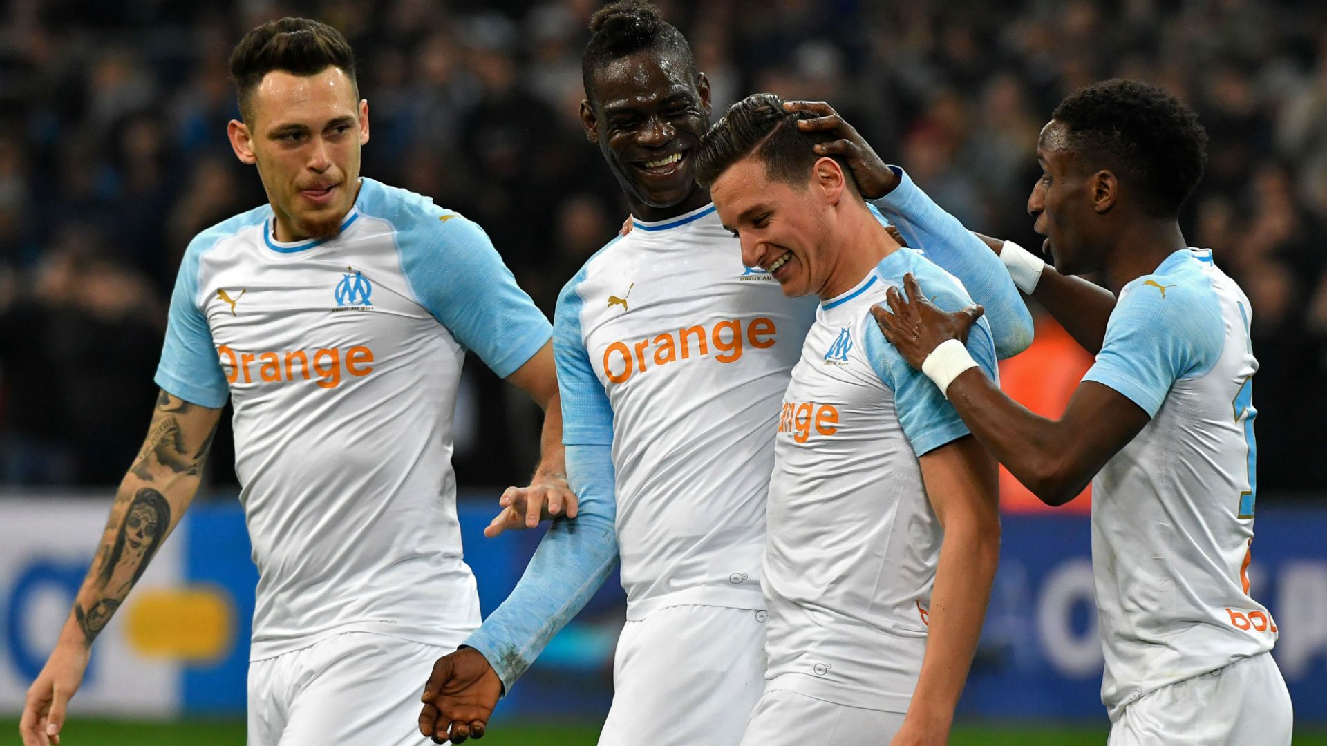 Florian Thauvin Mario Balotelli Marseille Saint-Etienne Ligue 1 03032019