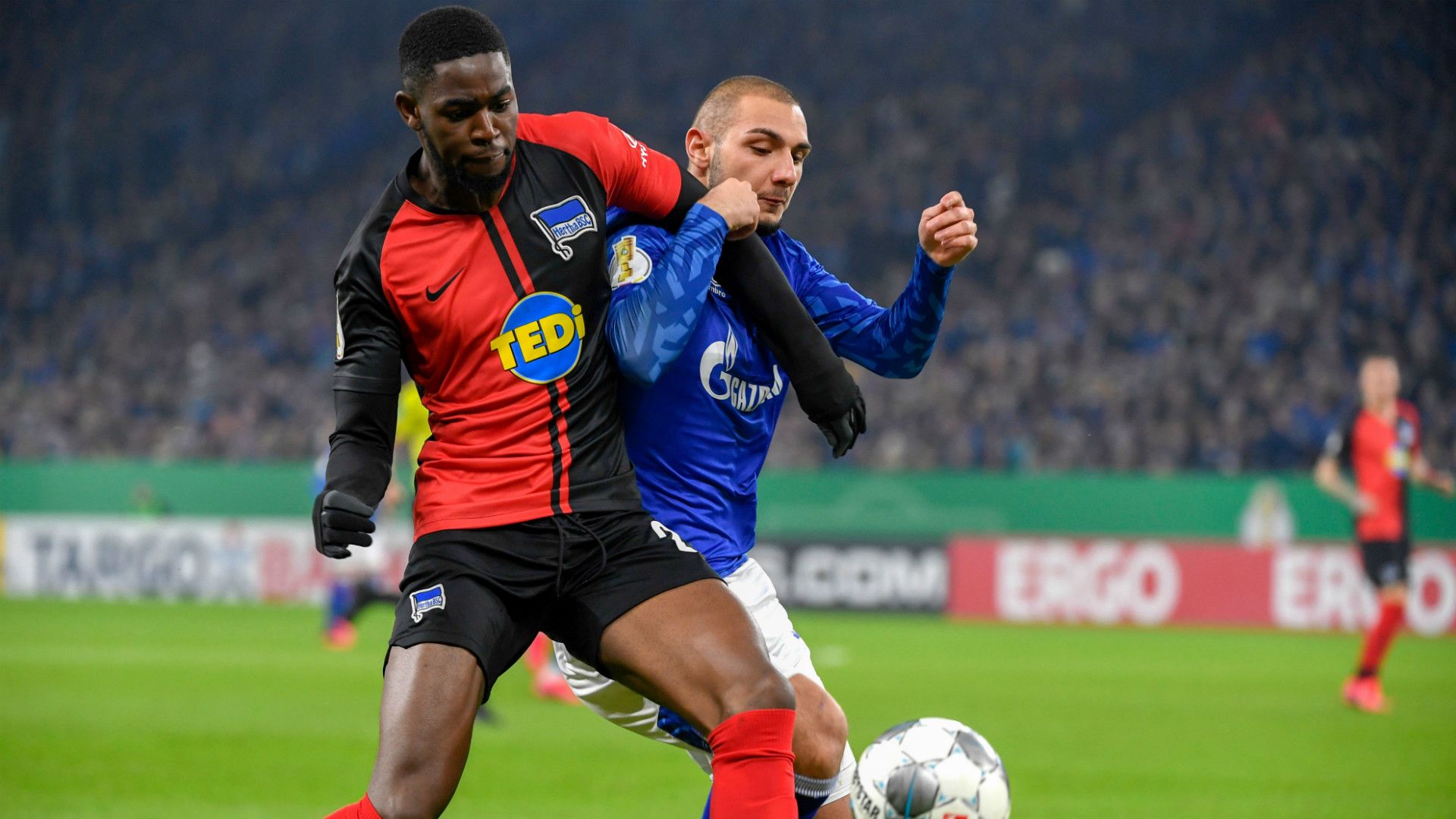 Ahmed Kutucu Jordan Torunarigha Schalke 04 Hertha BSC DFB Pokal 2020