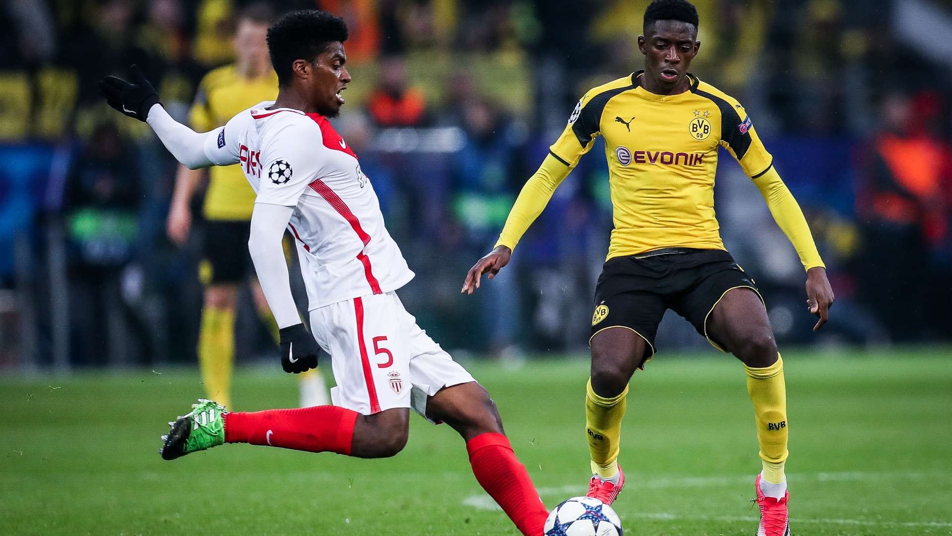 Jemerson Monaco Ousmane Dembélé Borussia Dortmund Uefa Champions League