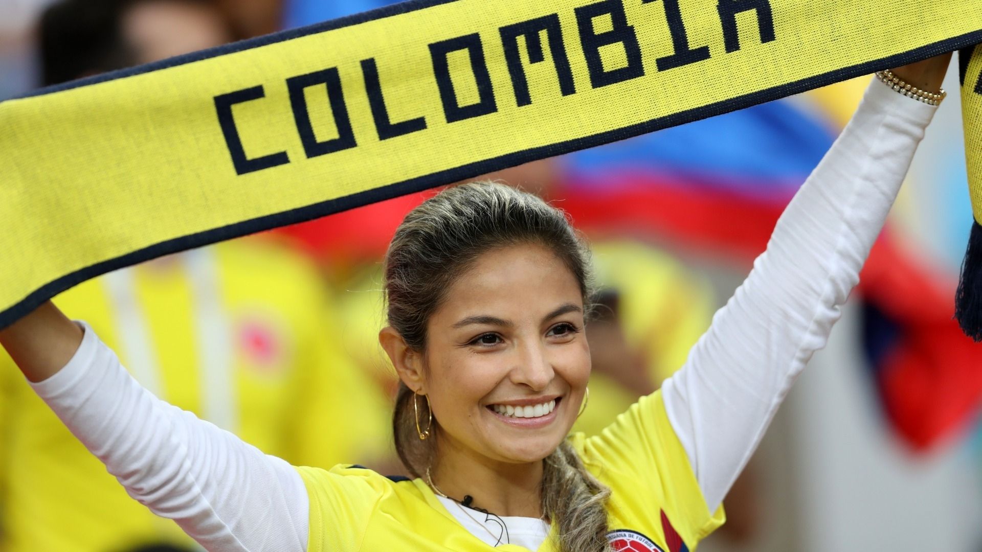 美女サポワールドカップ_コロンビアvsイングランド_コロンビア3